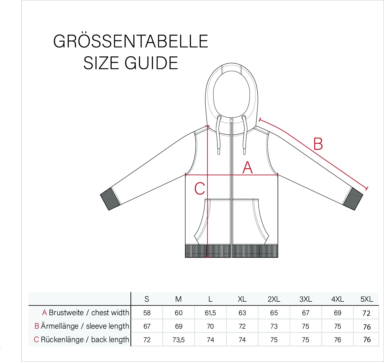 Alessandro Salvarini Kapuzensweatjacke »ASMeroiia«, mit großer Kapuze