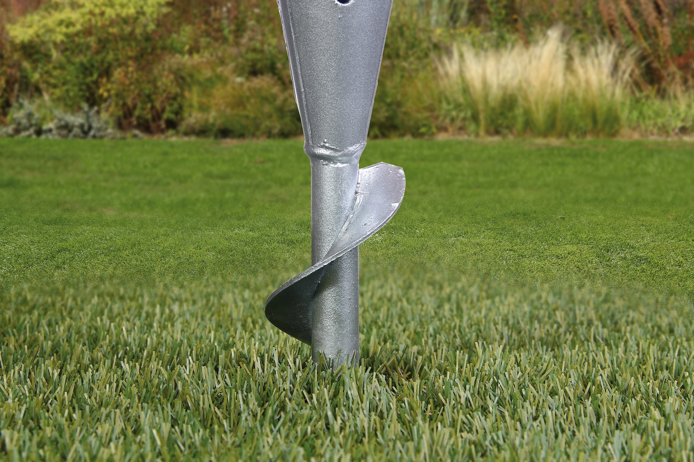 Alberts Einschraub-Bodenhülse »71x71 mm«, für Vierkantholzpfosten, Gesamtlänge 595 mm