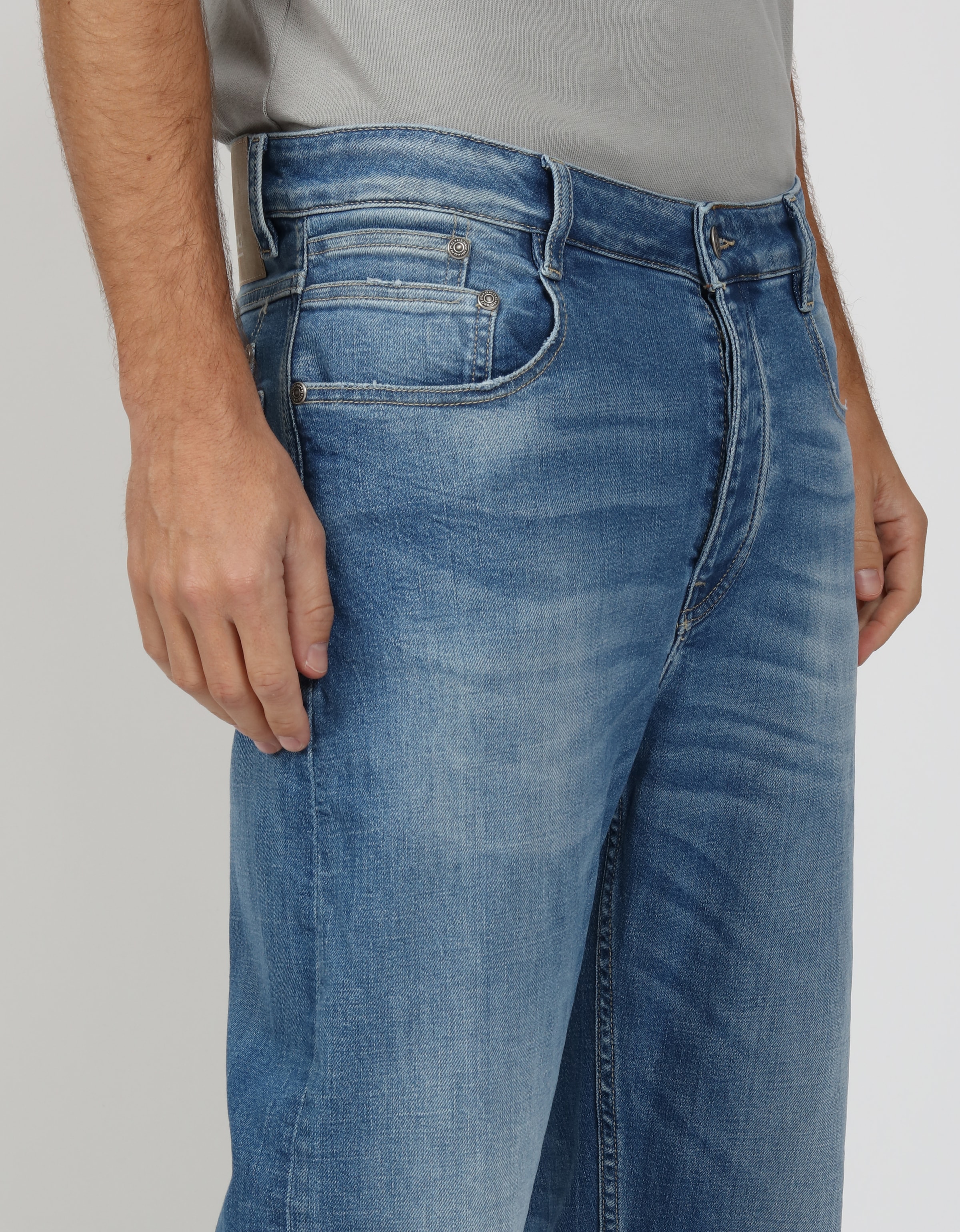 GANG Loose-fit-Jeans »94AIDEN«, mit doppelter Gesäßtasche