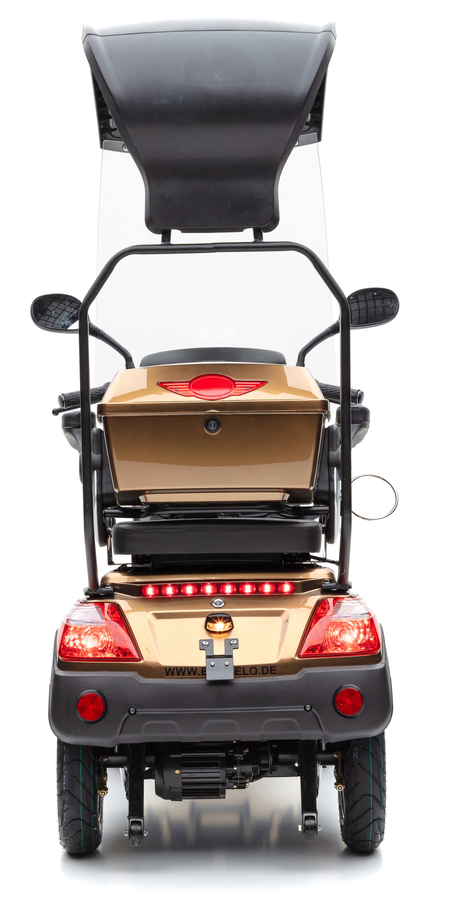 ECONELO Elektromobil »Seniorenmobil JD 4000«, 1000 W, 25 km/h, (mit Topcase)