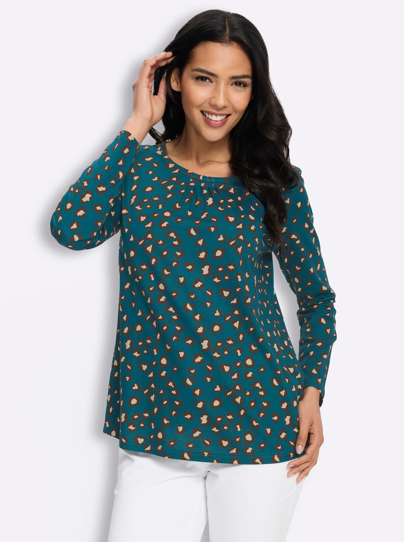Classic Basics Langarmshirt »Druck-Shirt« 1