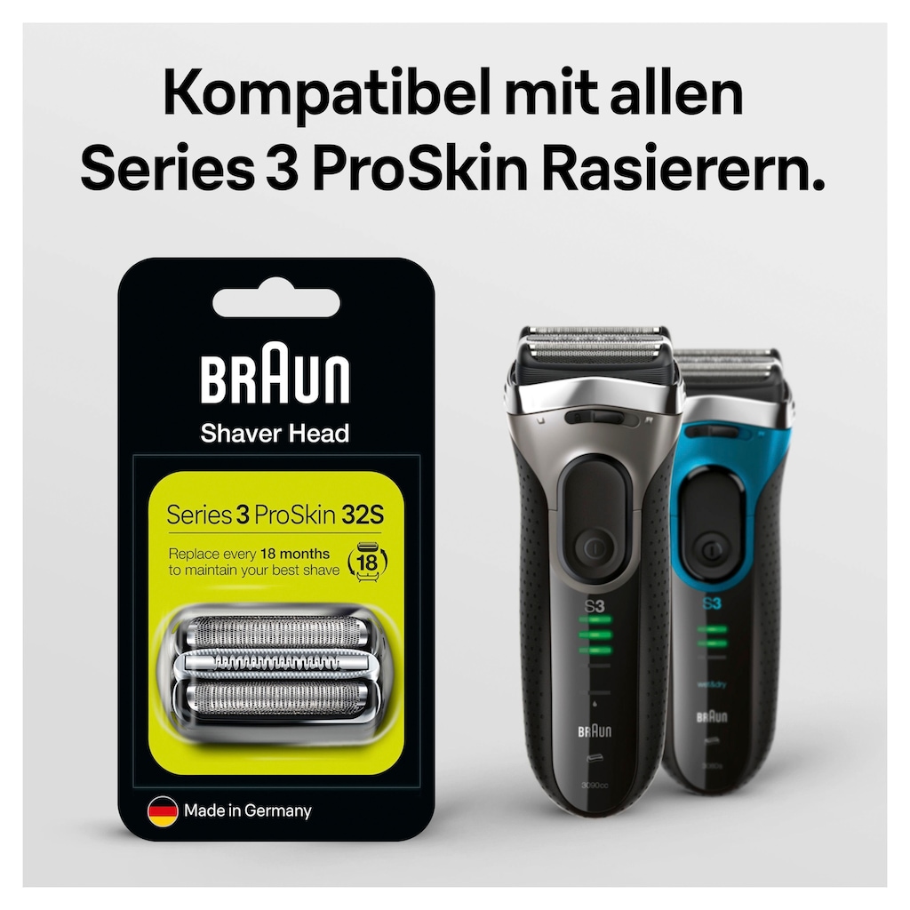 Braun Ersatzscherteil »Series 3 32«