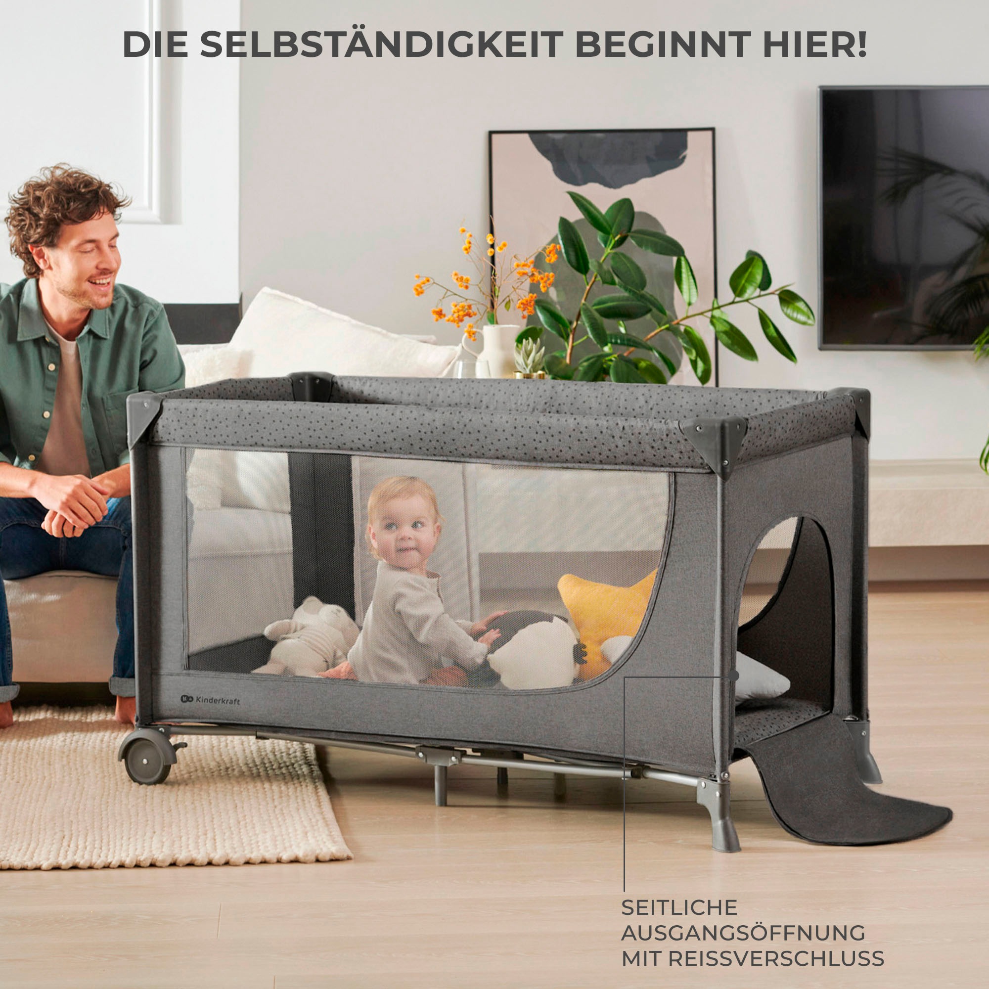 Kinderkraft Baby-Reisebett »JOY 2«