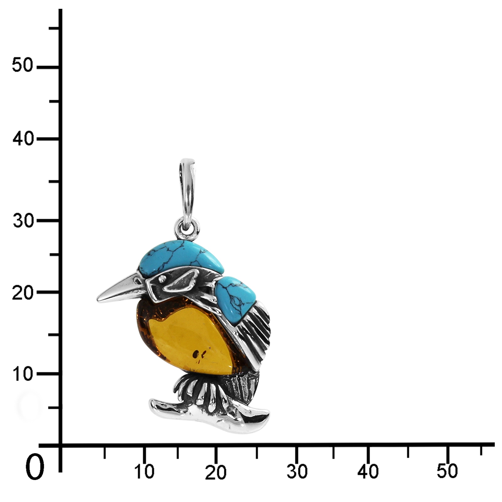 OSTSEE-SCHMUCK Kettenanhänger »Ostsee-Schmuck Anhänger Vogel Anhänger Vogel«, (1 tlg.)