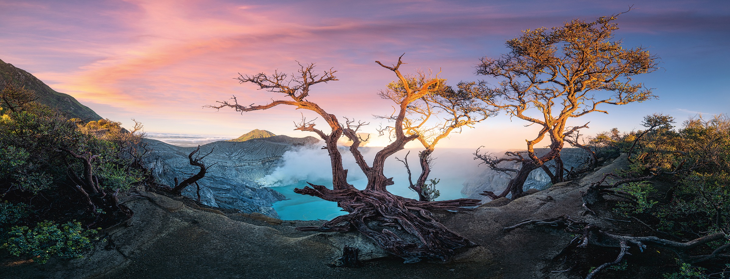 Ravensburger Puzzle »power of nature - Panorama, Schwefelsäure See am Mount Ijen, Java«, Made in Germany