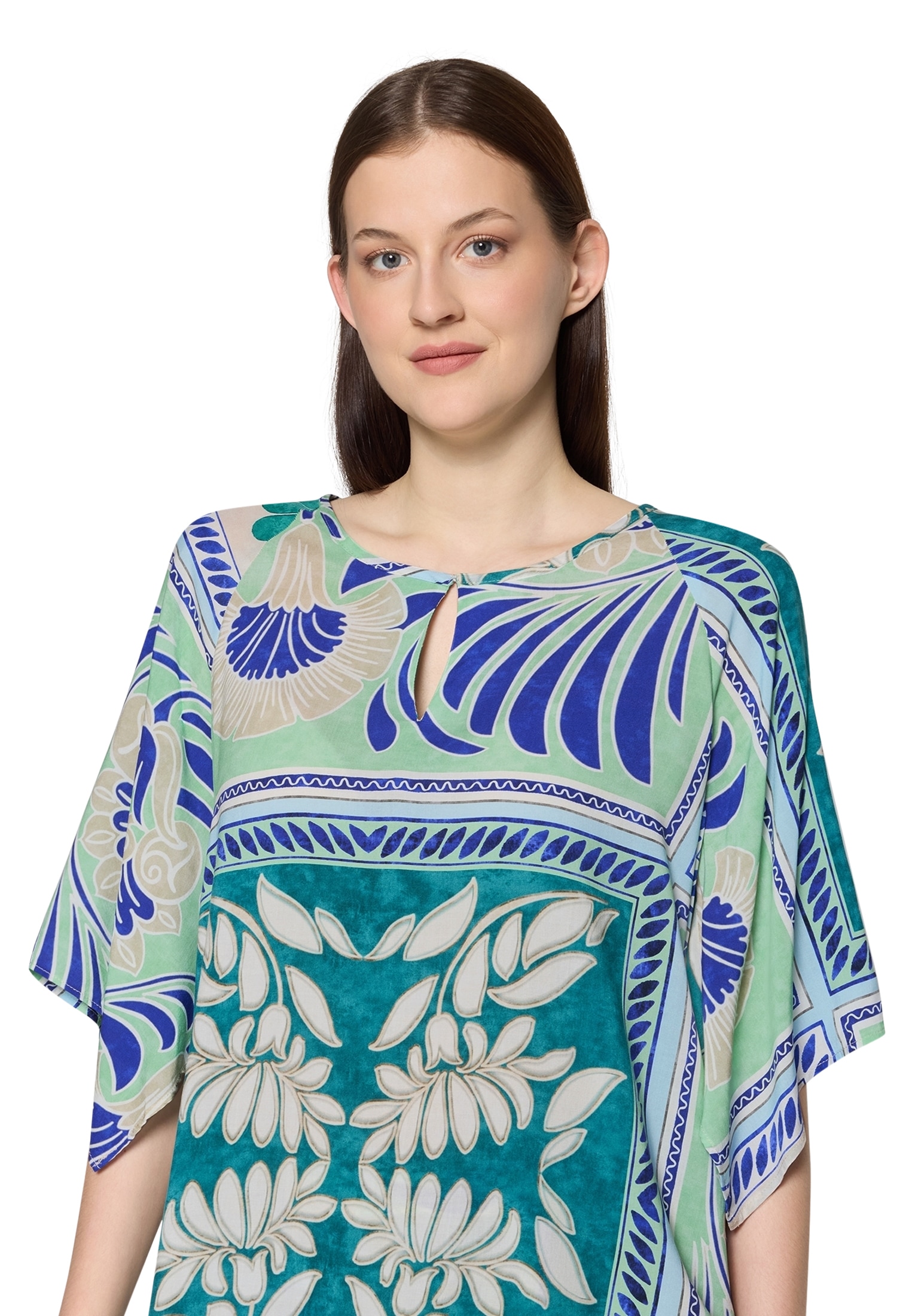 Cartoon Schlupfbluse »Damen mit Muster«