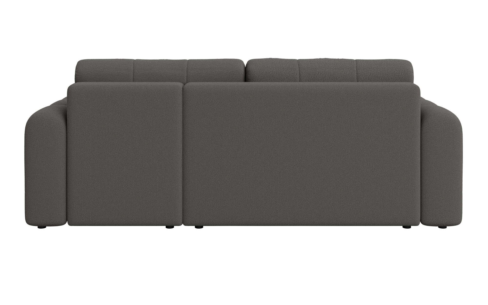 INOSIGN Ecksofa »Manilla, wahlweise mit Bettfunktion, B/T/H 265/170/91 cm«, L-Form mit Recamiere rechts/links bestellbar, Wellenunterfederung