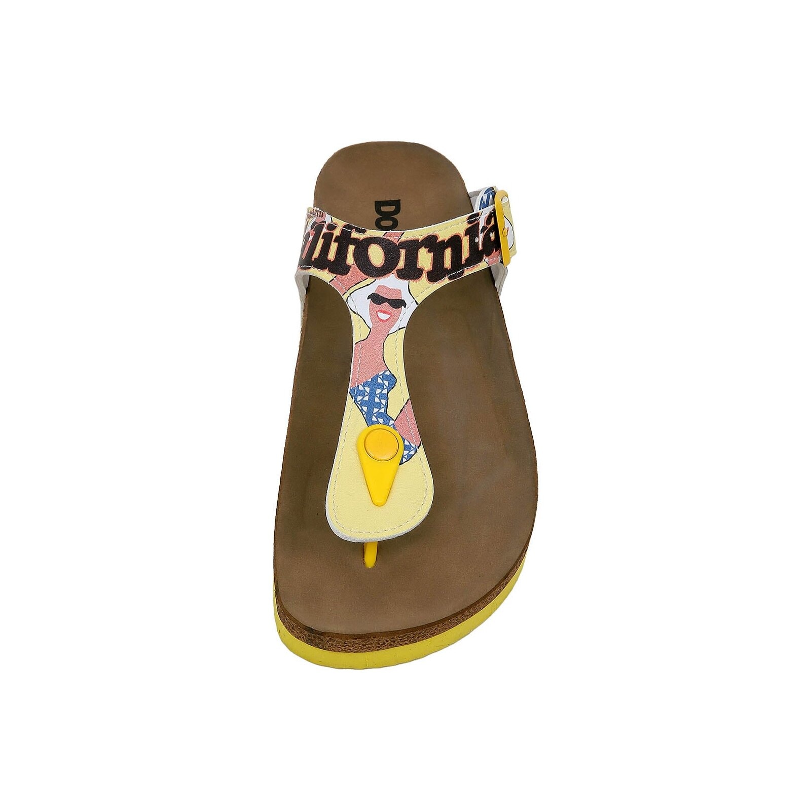 DOGO Zehentrenner »Lila Zehentrenner Southern California Damen Sandalen«, Vegan
