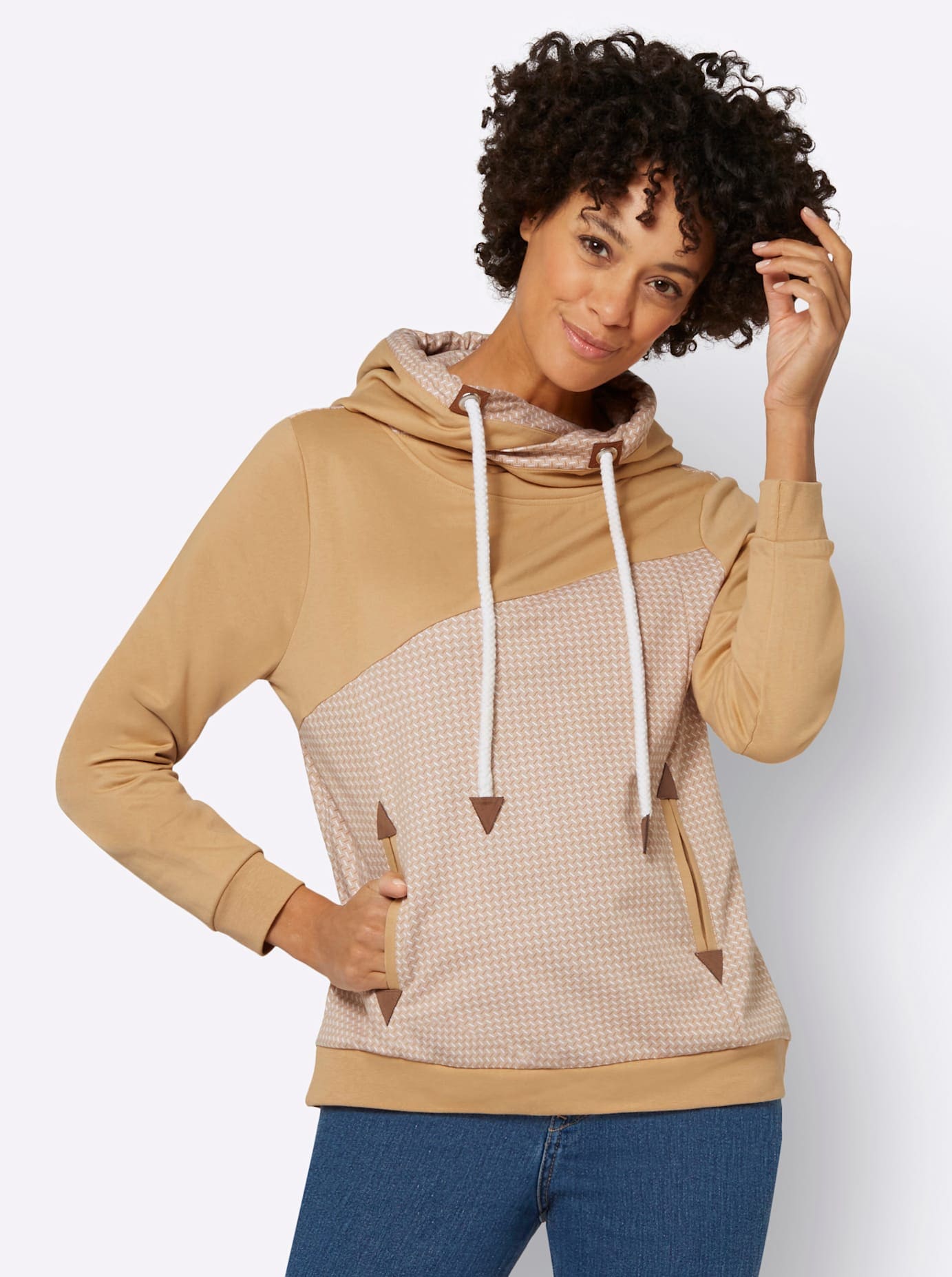 Casual Looks Kapuzensweatshirt