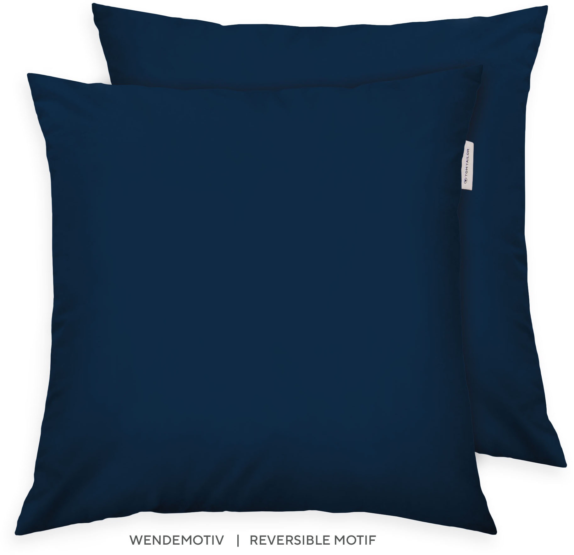 TOM TAILOR HOME Kissenbezüge "new bedroom, UNI, 40x40cm oder 40x80cm" mit M günstig online kaufen