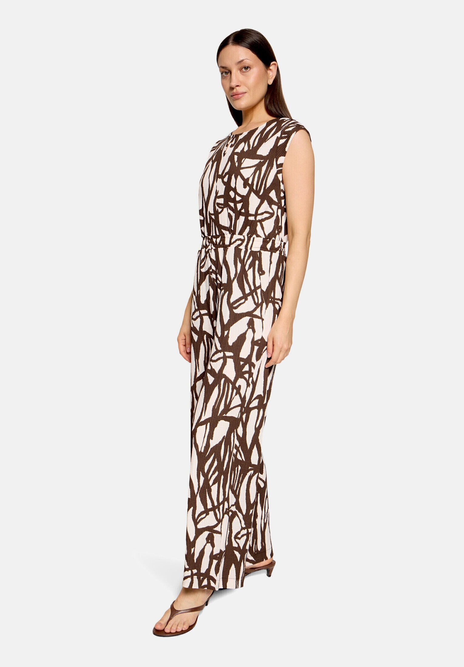 Cartoon Overall "Damen mit Muster" 1