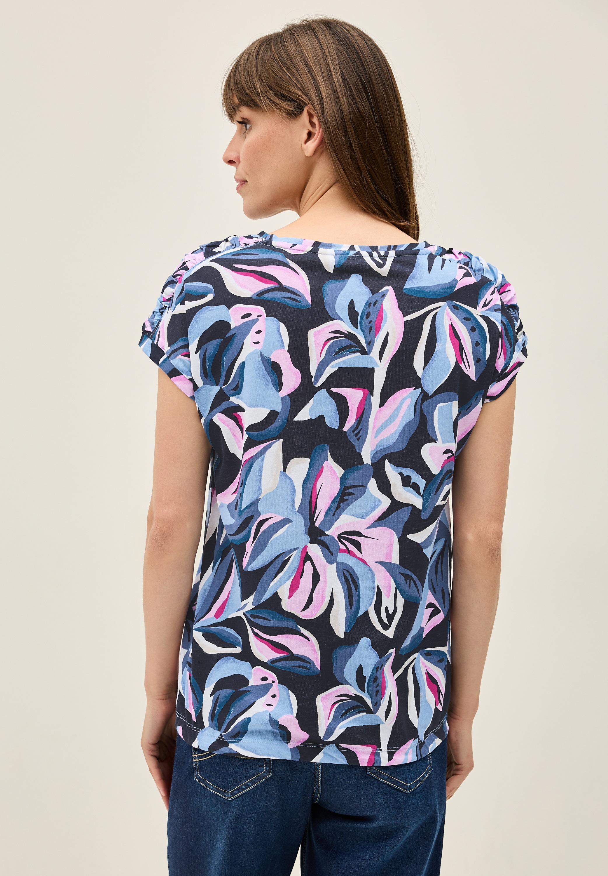 Cecil T-Shirt, aus reiner Baumwolle