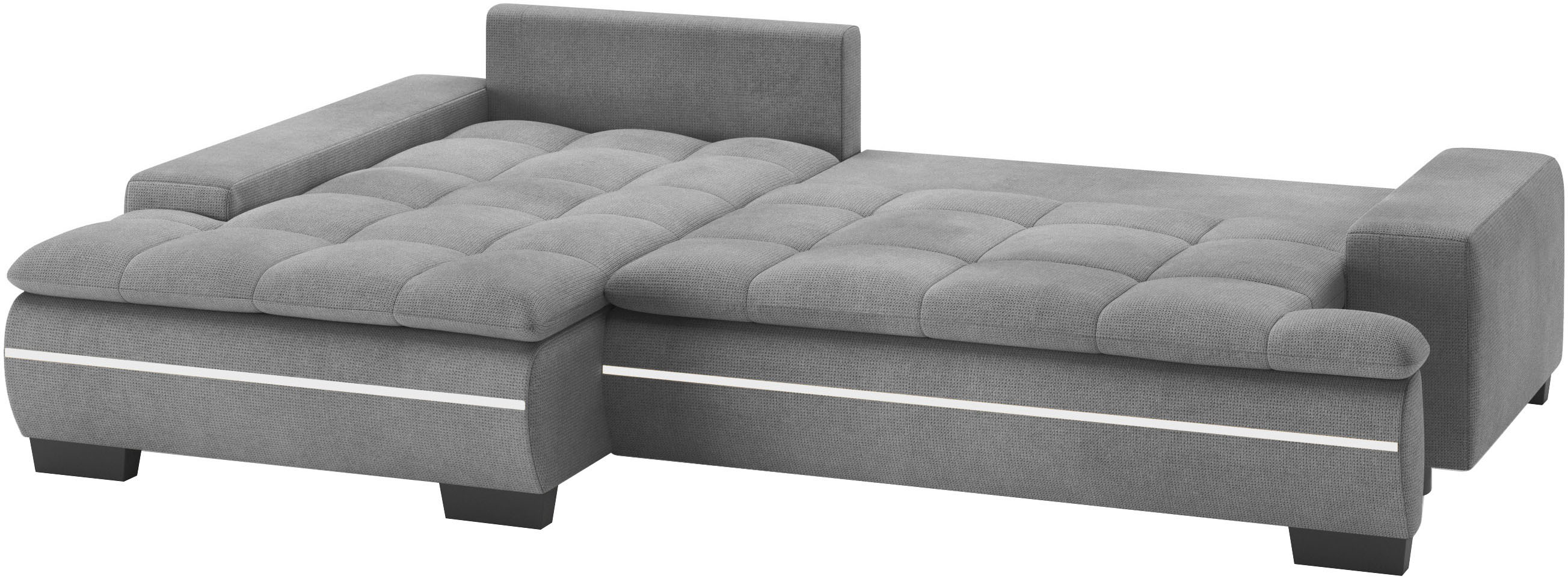 Thumbnail - Mr. Couch Ecksofa "Haiti II, L-Form", RGB-LED Beleuchtung, Kaltschaum, wahlweise mit Bett, Bettkasten