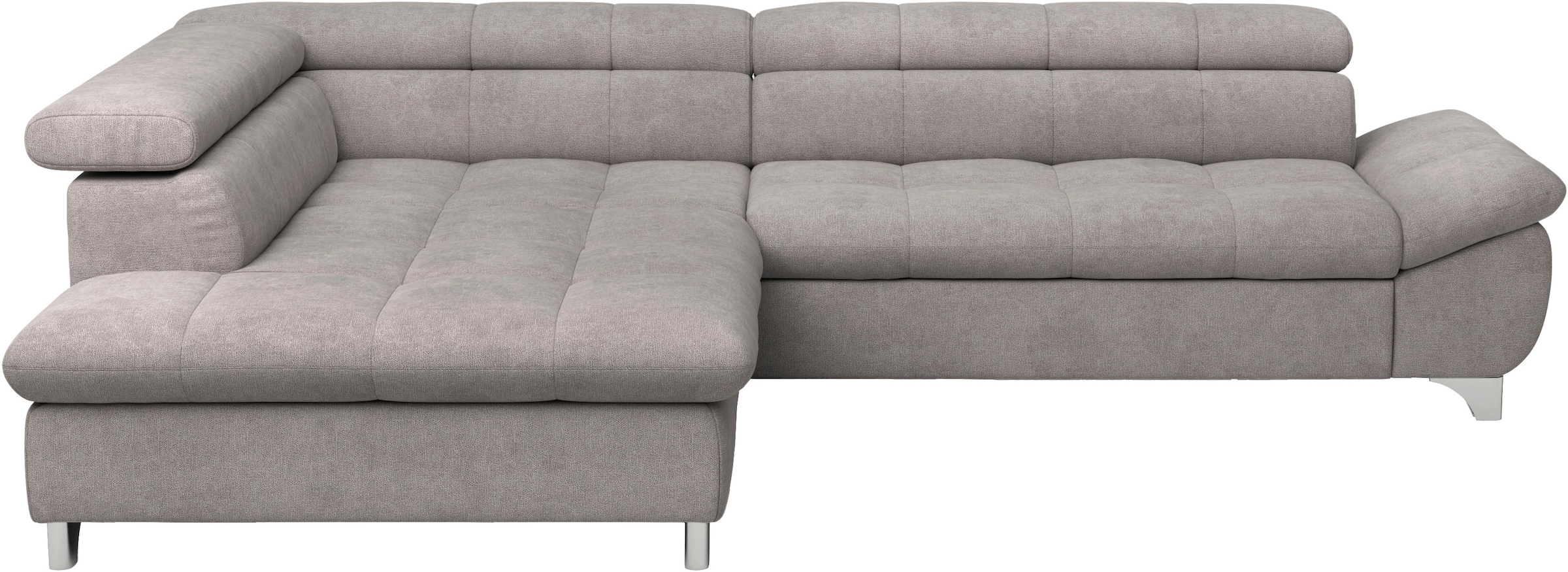 COTTA Ecksofa »Gemini L-Form«, mit Kopfteilverstellung, wahlweise mit Bettfunktion