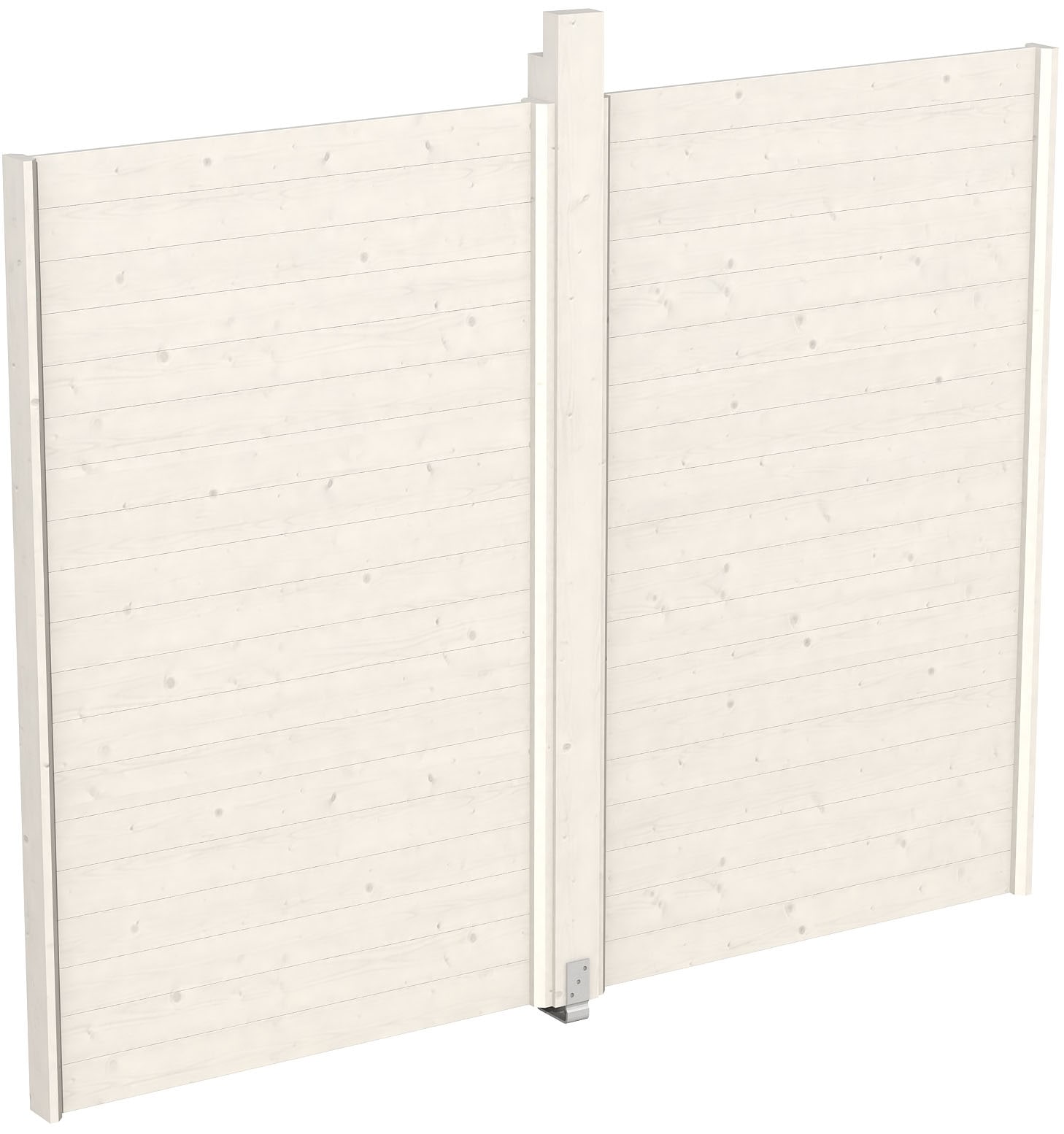 Pavillonseitenteil SKANHOLZ, B:270cm H:209cm, weiß, Pavillonseitenteile, "Wand"