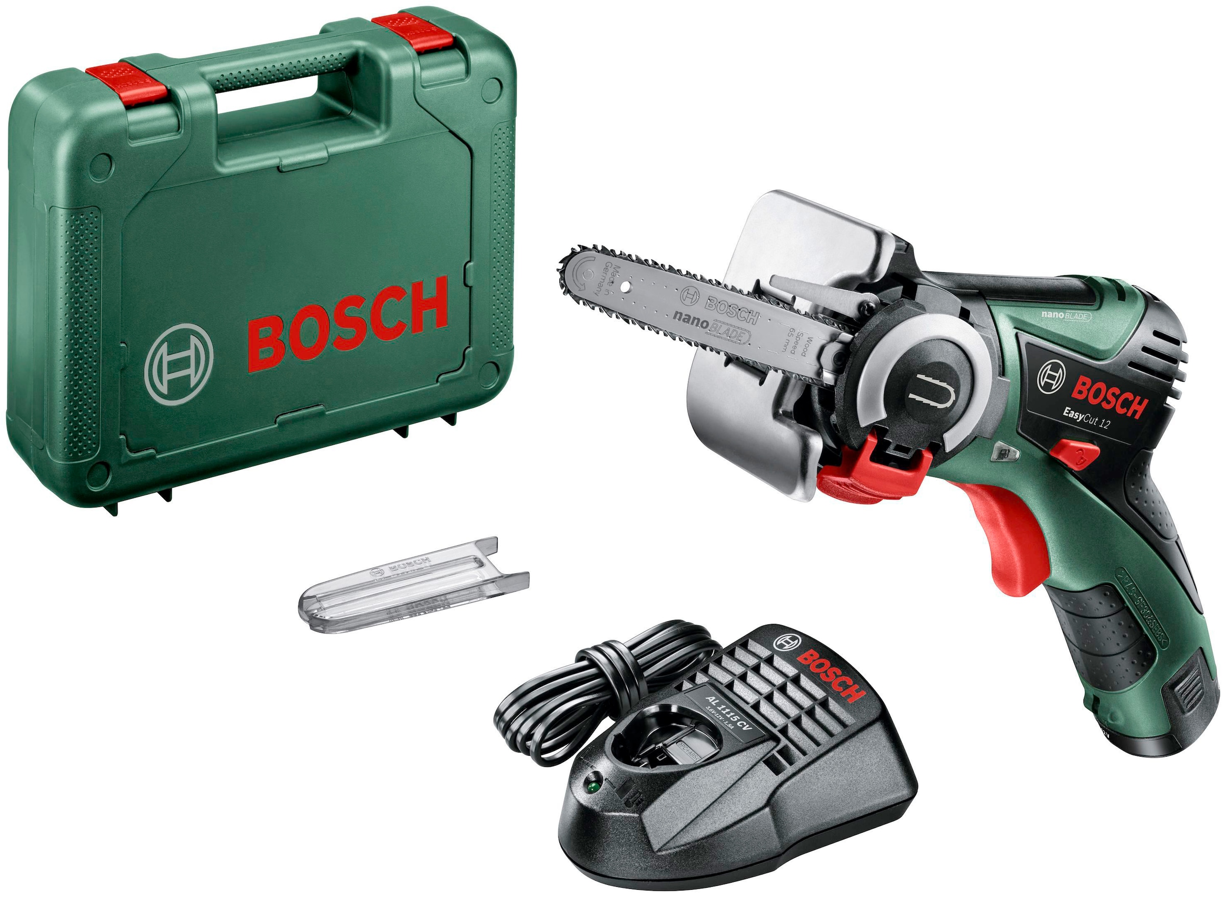 Bosch Home & Garden Akku-Multisäge "EasyCut 12 nanoBLADE-Säge", (Set), mit Akku 12 V/2,0Ah und Ladegerät