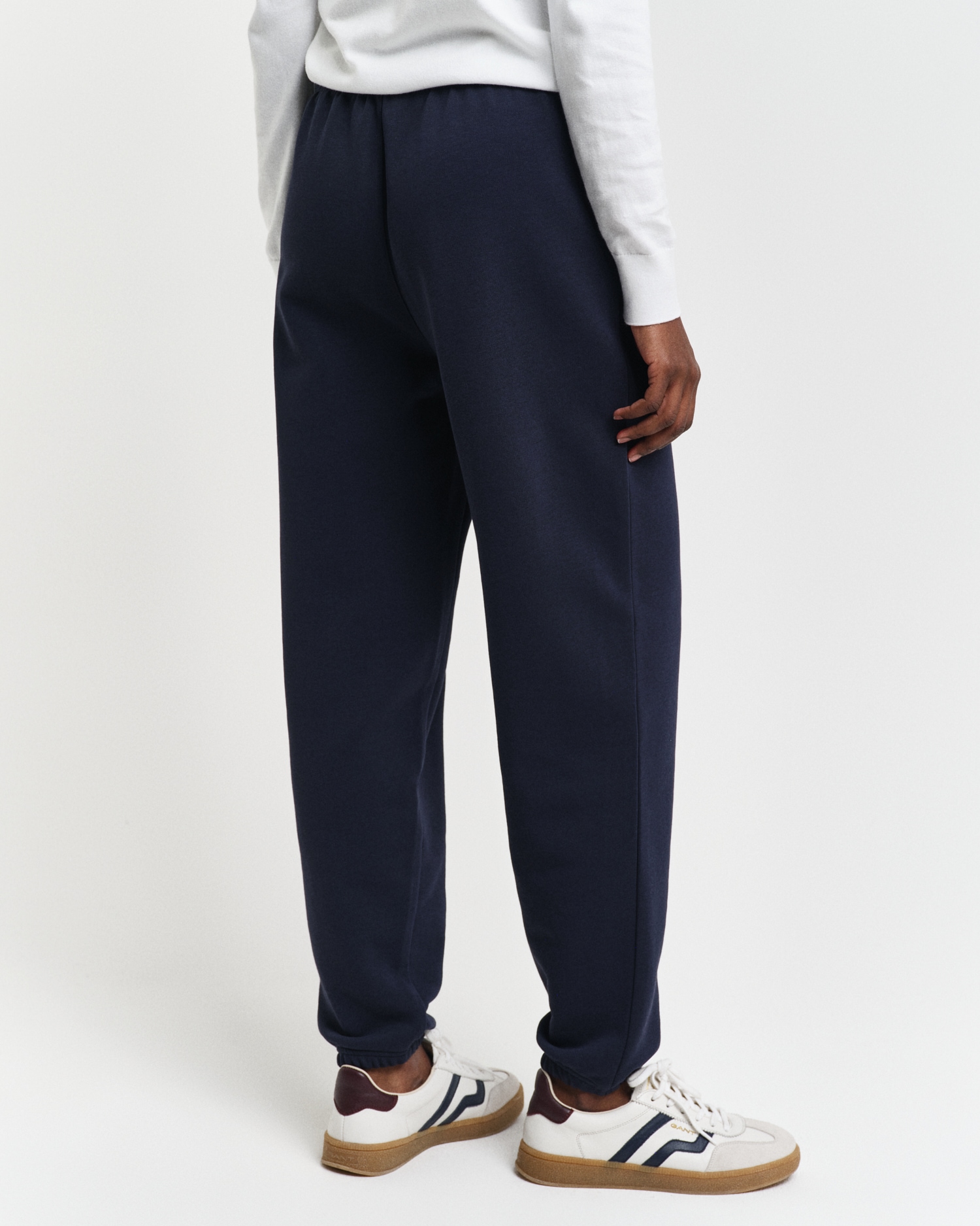 Gant Sweathose "REG SHIELD SWEATPANTS", Elastischer Bund mit Kordelzugbund