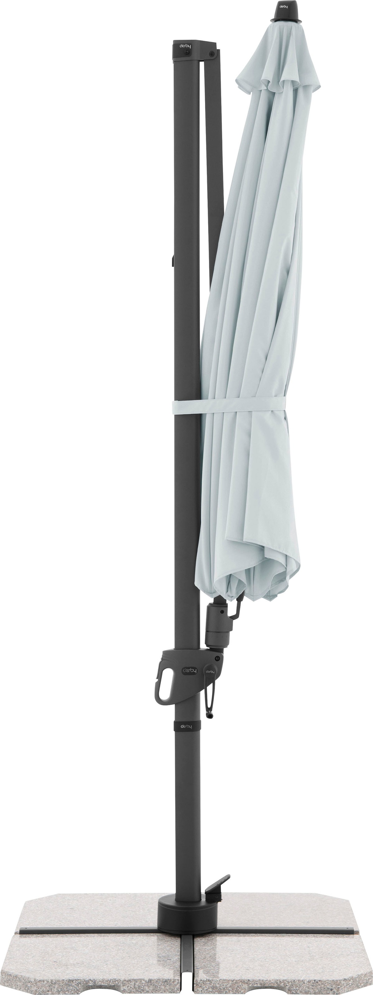 doppler® Sonnenschirm »Derby«, (Derby), Rahmenständer
