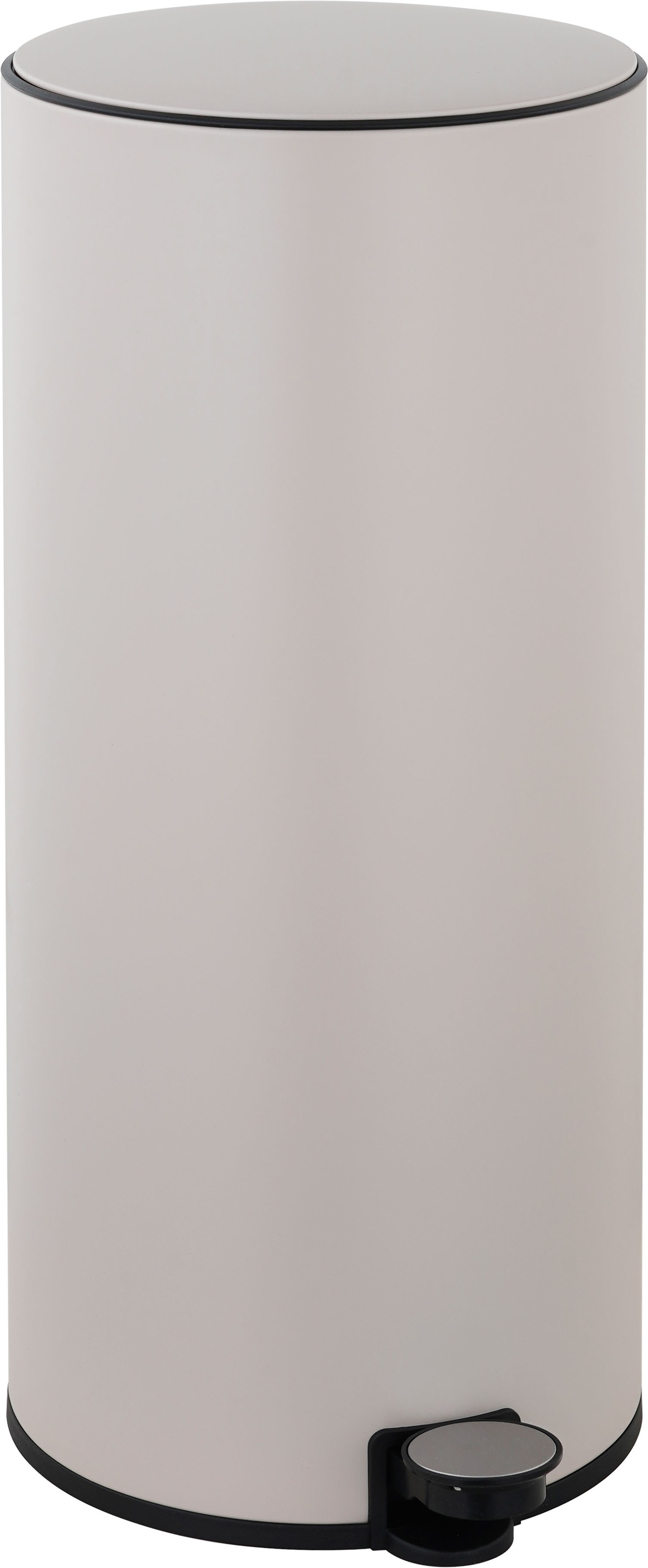 OTTO home Mülleimer "in 5 versch. Farben, 5 L, 10 L o. 30 L, Soft Close, Lennu, Abfalleimer" 1 Behälter Treteimer für Küche oder Bad, Kosmetikeimer mit verstecktem Griff
