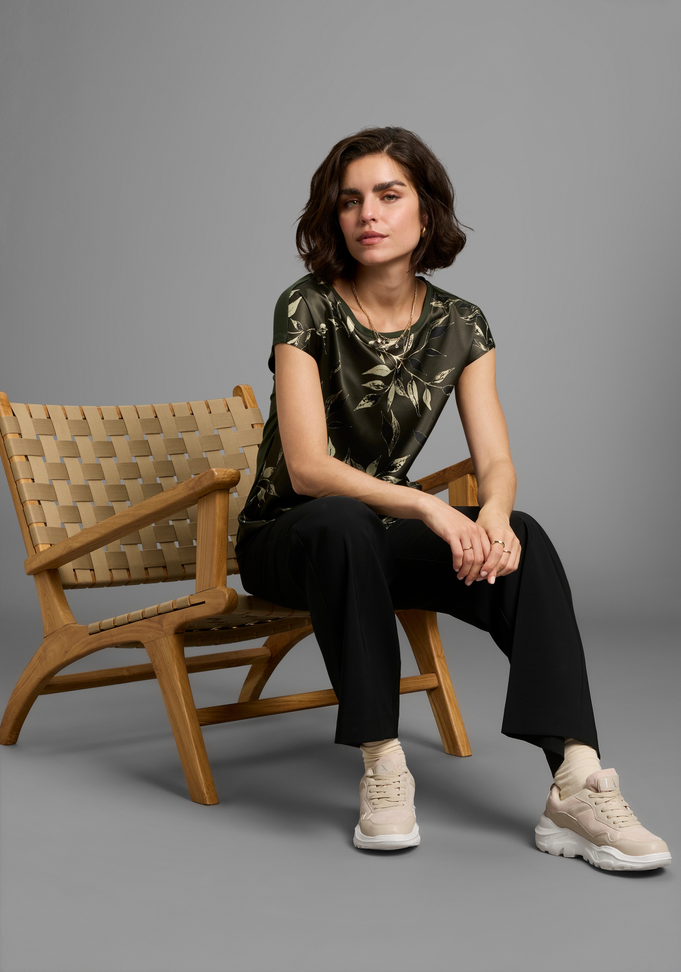 Laura Scott Blusentop, mit modischem Druck - NEUE FARBEN