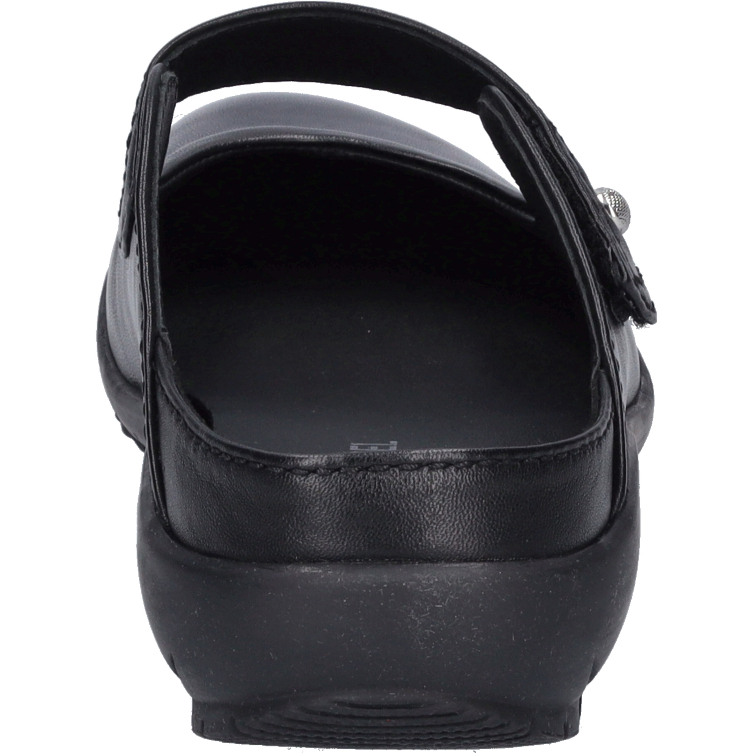 Slipper JOSEF SEIBEL "Charlotte 04, black-black", Damen, Gr. 38, schwarz (schwarz, schwarz), Obermaterial: 100% Rindsleder Leather cow., Schuhe Slipper 3