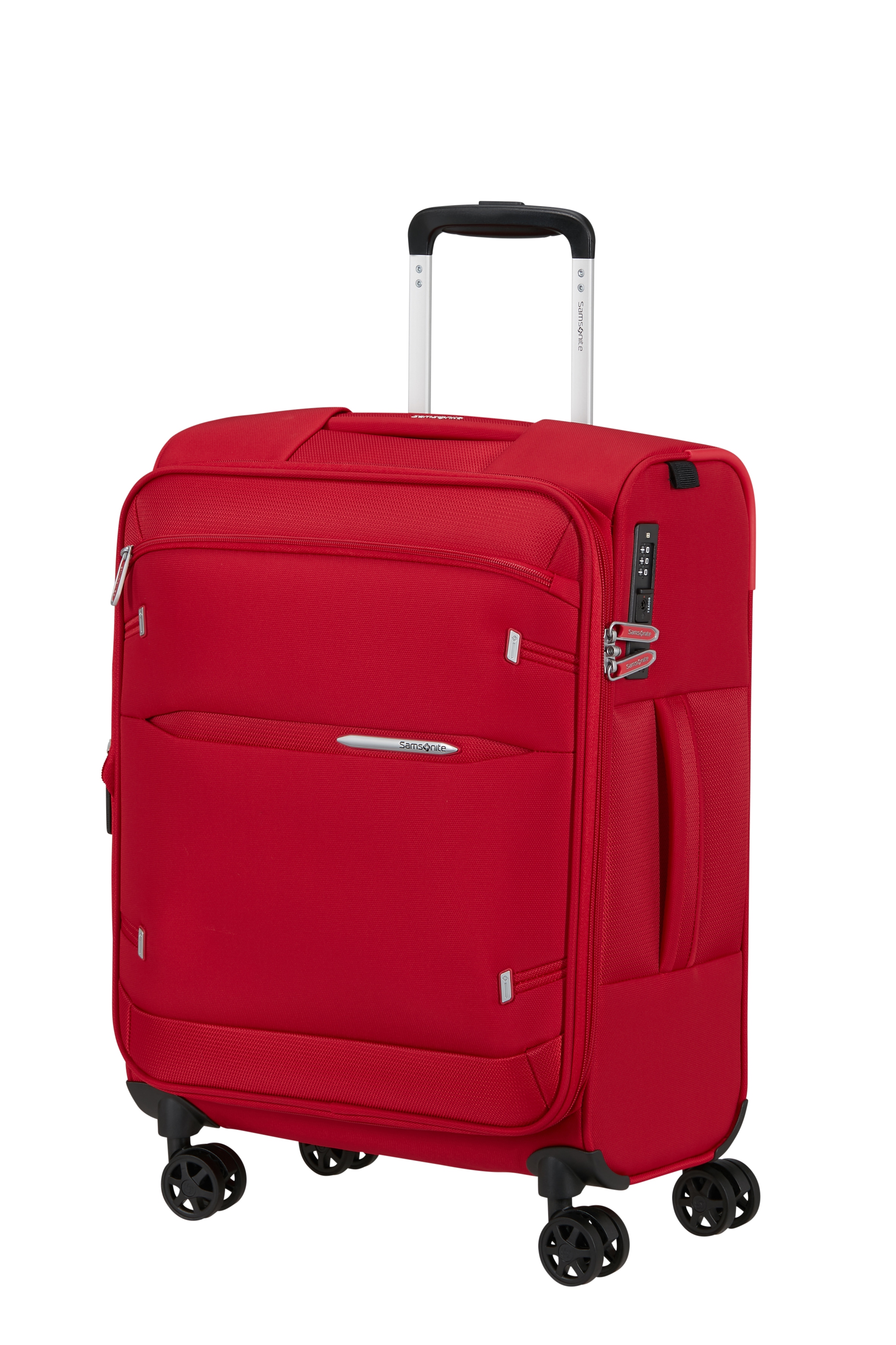 Samsonite Weichgepäck-Trolley "GOTWIST" 42 l 4 Rollen mit Teleskopgriff und mehreren Tragegriffen, innen aus Polyester