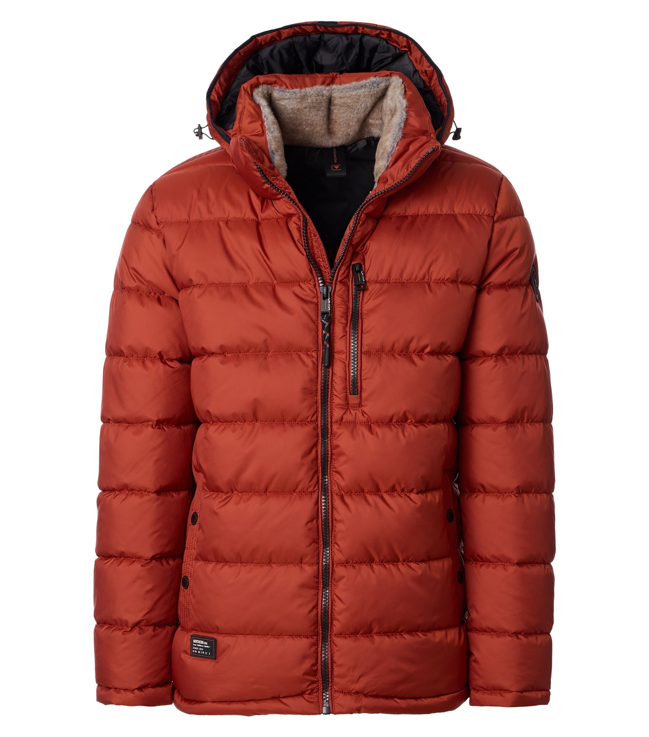 CASAMODA Steppjacke »CASAMODA Steppjacke mit Kapuze uni«