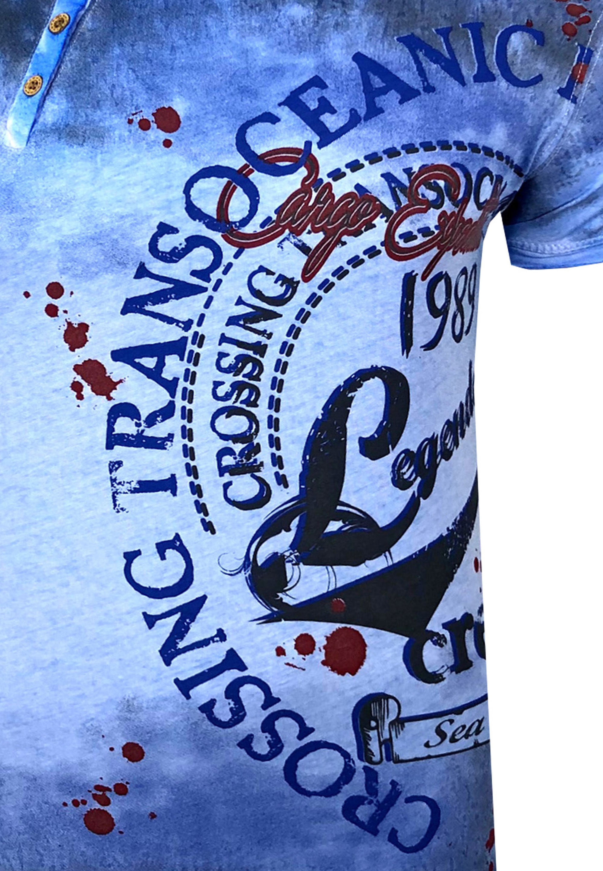 Rusty Neal T-Shirt, mit plakativem Frontprint