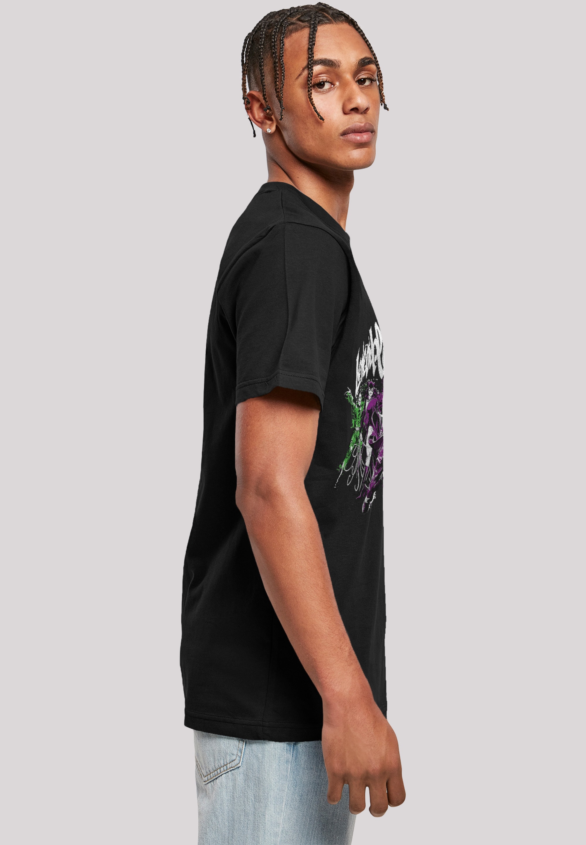 F4NT4STIC T-Shirt »DC Comics Batman Loveable Rogues«, Herren,Premium Merch,Regular-Fit,Basic,Bedruckt
