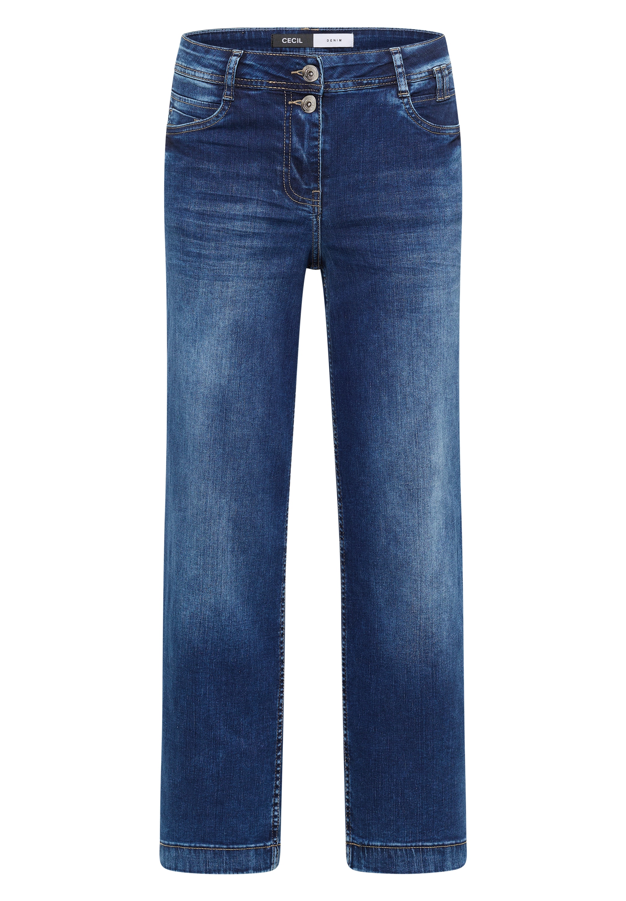 Cecil Weite Jeans, mit Wide Legs