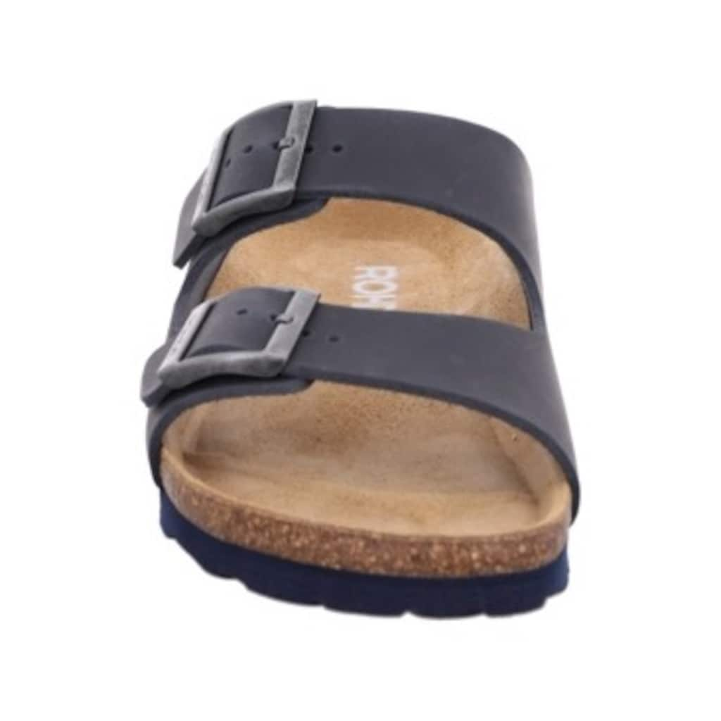 Rohde Pantolette »Grado«, Sommerschuh, Schlappen, Poolslides, ergonomisch geformtes Fußbett