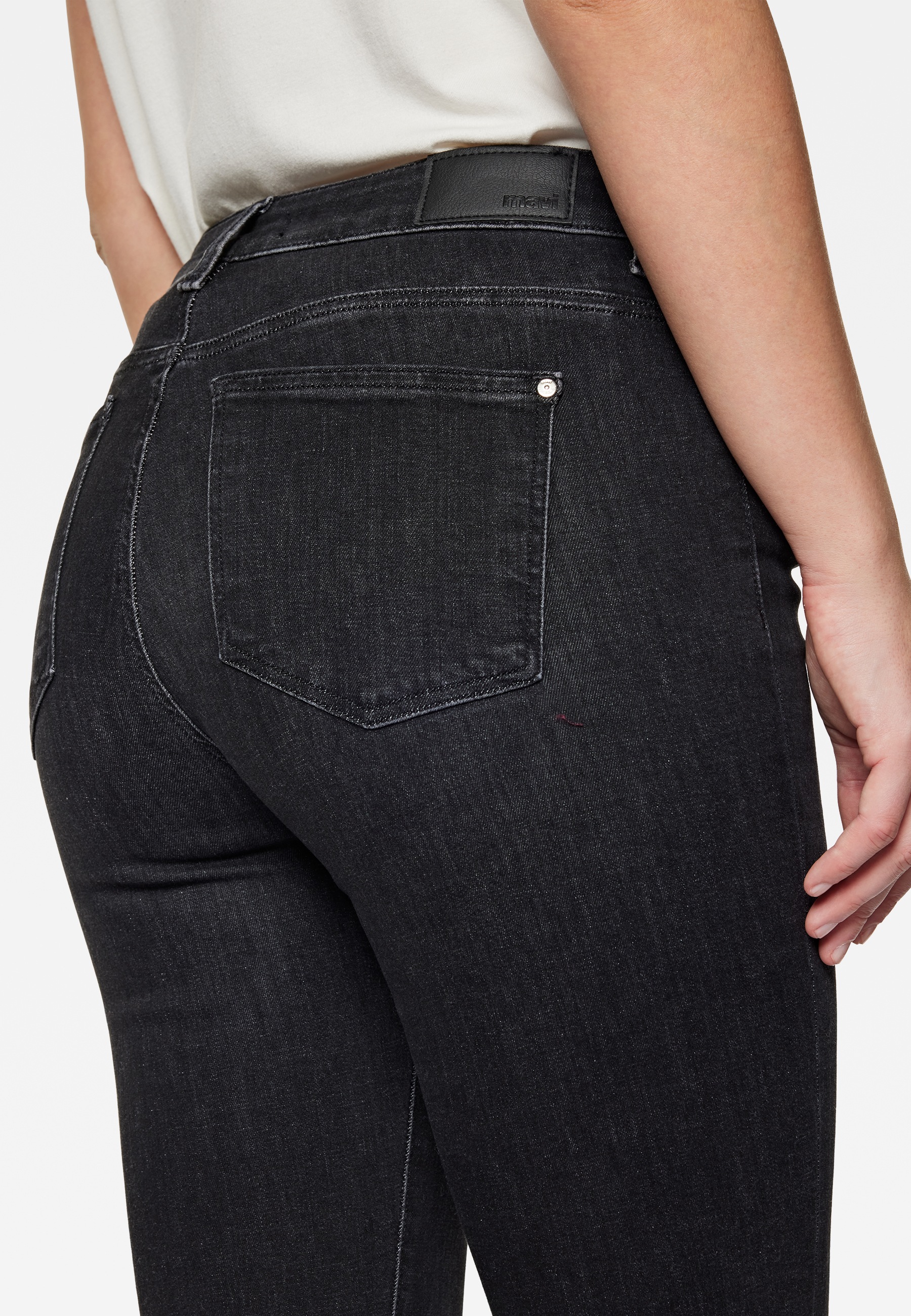 Mavi Straight-Jeans »KENDRA«, gerde Form