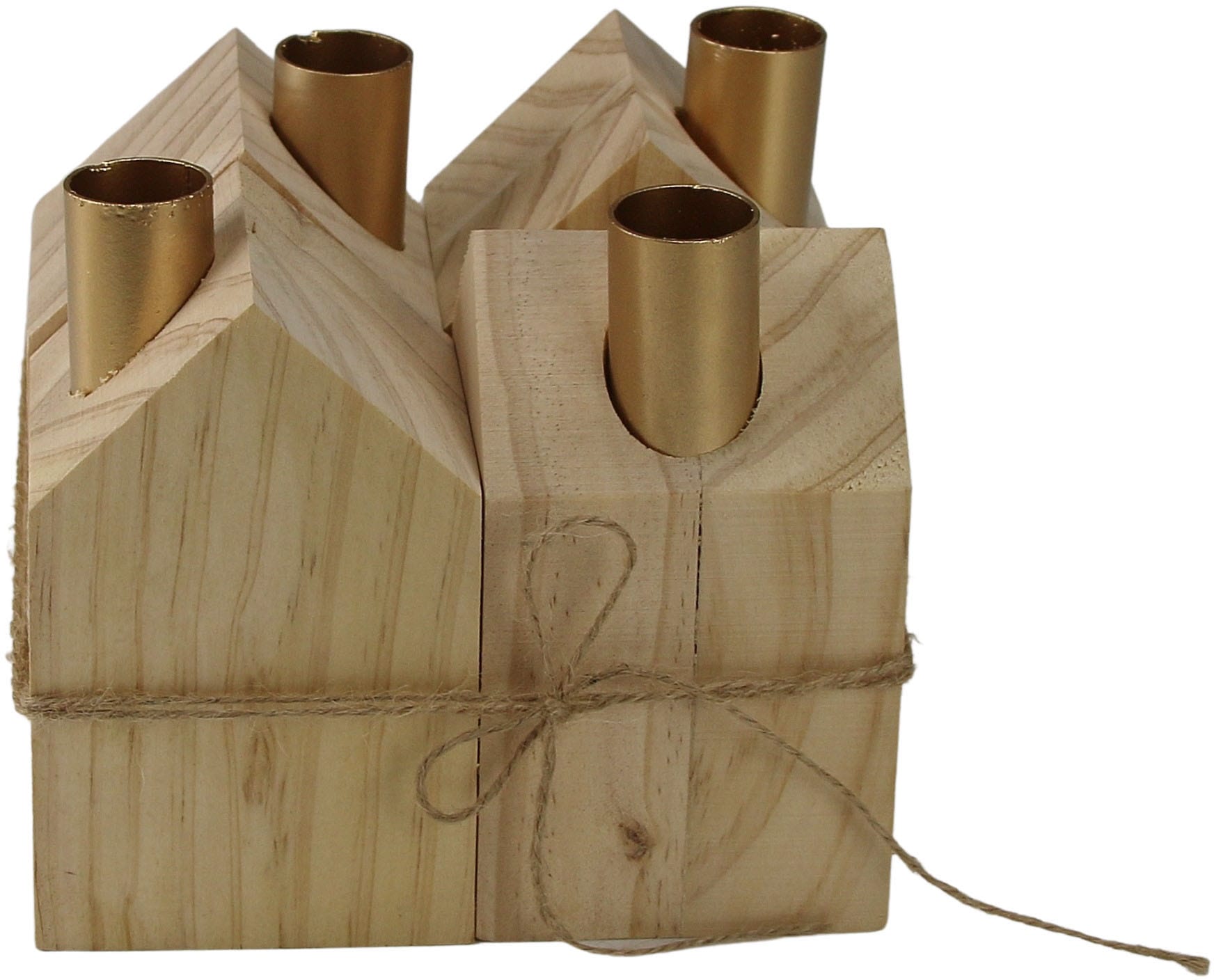 AM Design Adventsleuchter »Weihnachtsdeko«, Kerzenhalter, aus Holz, Höhe  ca. 13,5 cm bestellen | BAUR