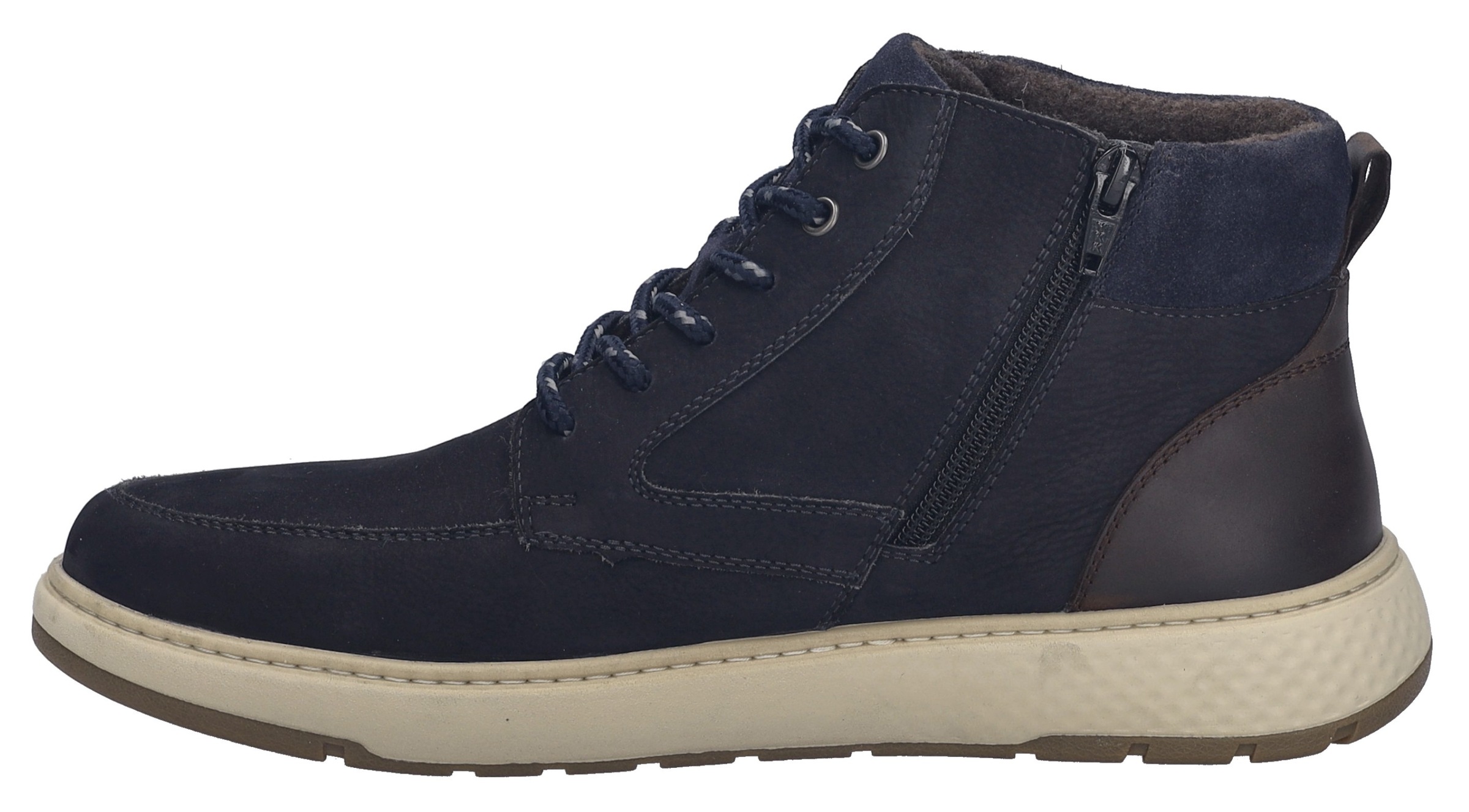 Josef Seibel Schnürboots »Clayton 03«, Schnürschuh, Komfortschuh mit Reißverschluss