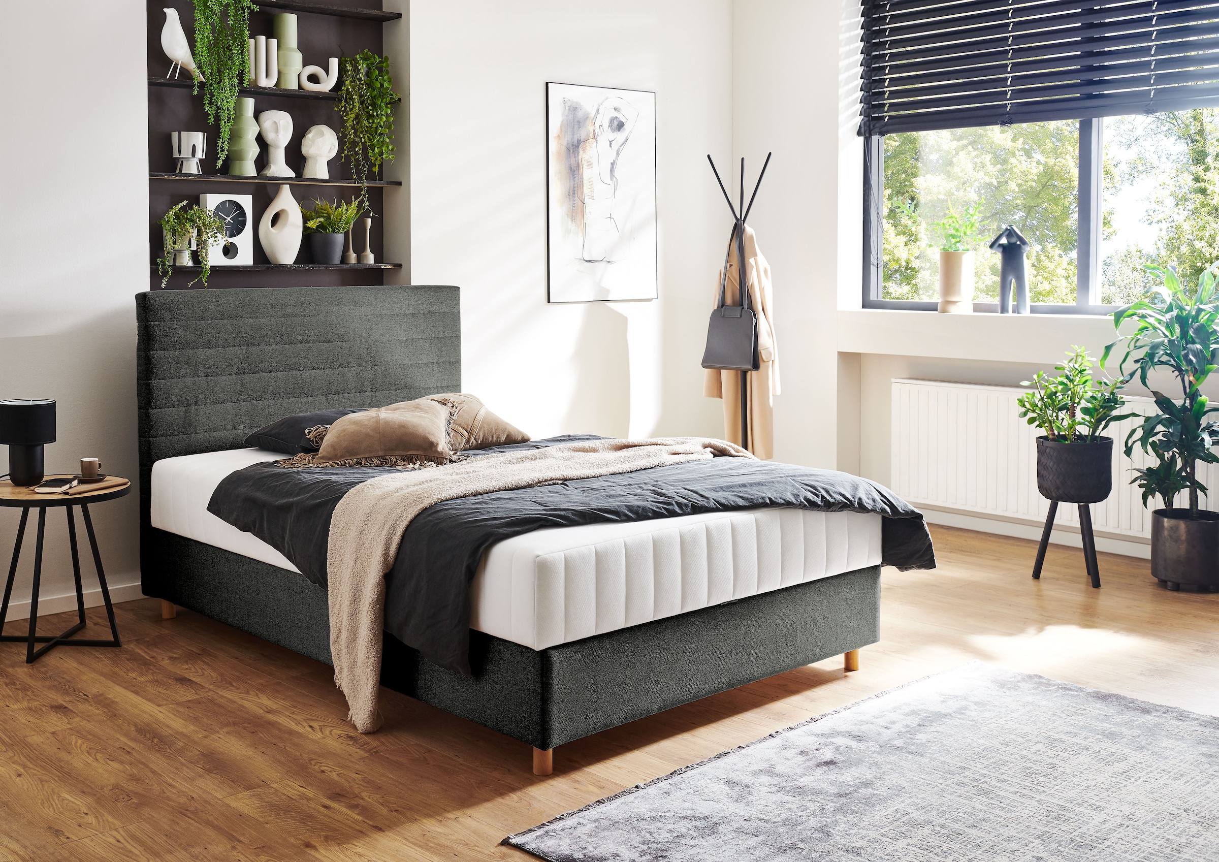 ATLANTIC home collection "Josie" mit Taschen-Federkernmatratze und Bettkasten