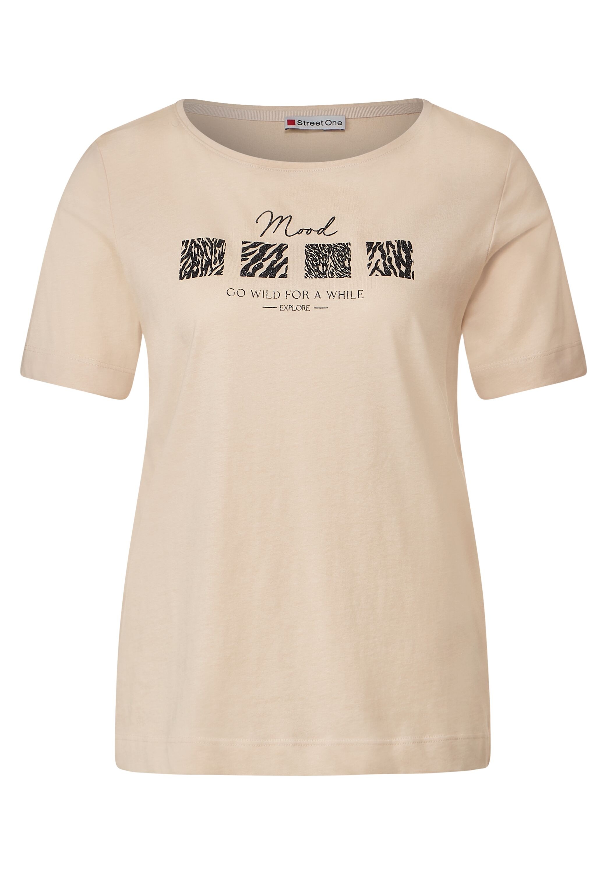 STREET ONE T-Shirt, aus BAUR Baumwolle kaufen | reiner