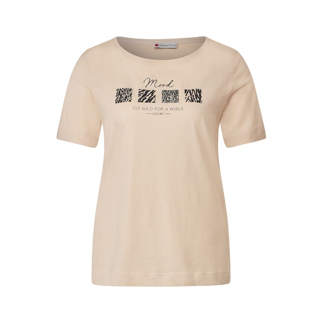 STREET ONE T-Shirt, aus reiner Baumwolle kaufen | BAUR