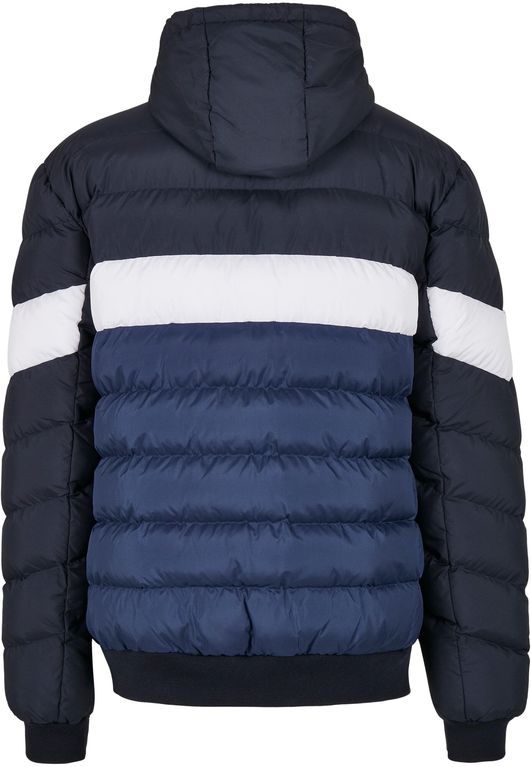 URBAN CLASSICS Winterjacke »Urban Classics Herren Colorblock Bubble Jacket«, (1 St.), mit Kapuze