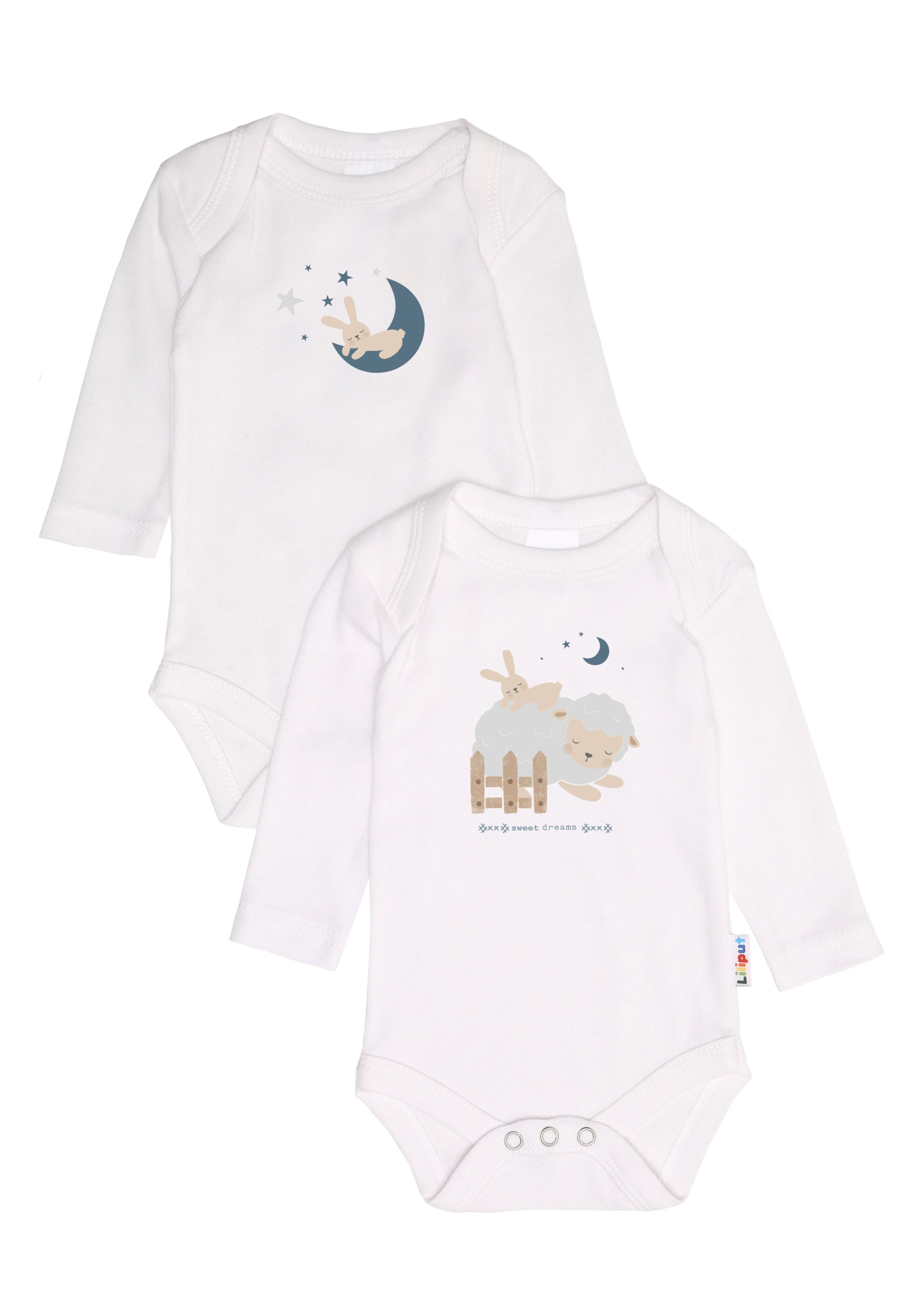 Liliput Body "Sweat Dreams" 2 Stk. mit praktischen Druckknöpfen