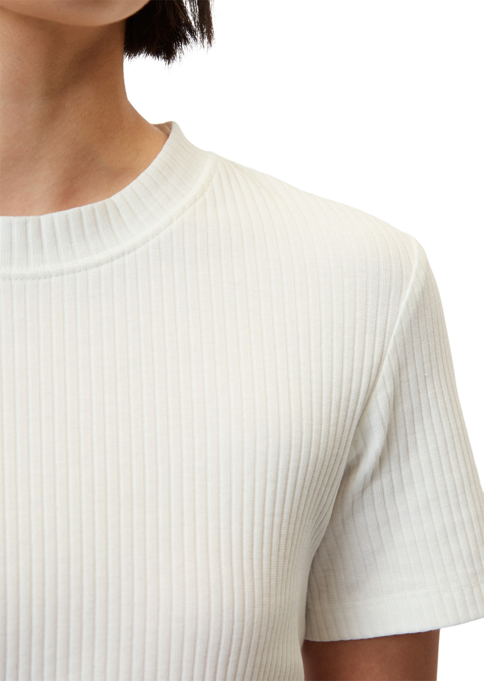Marc O'Polo DENIM T-Shirt »aus elastischem Bio-Baumwolle-Mix«