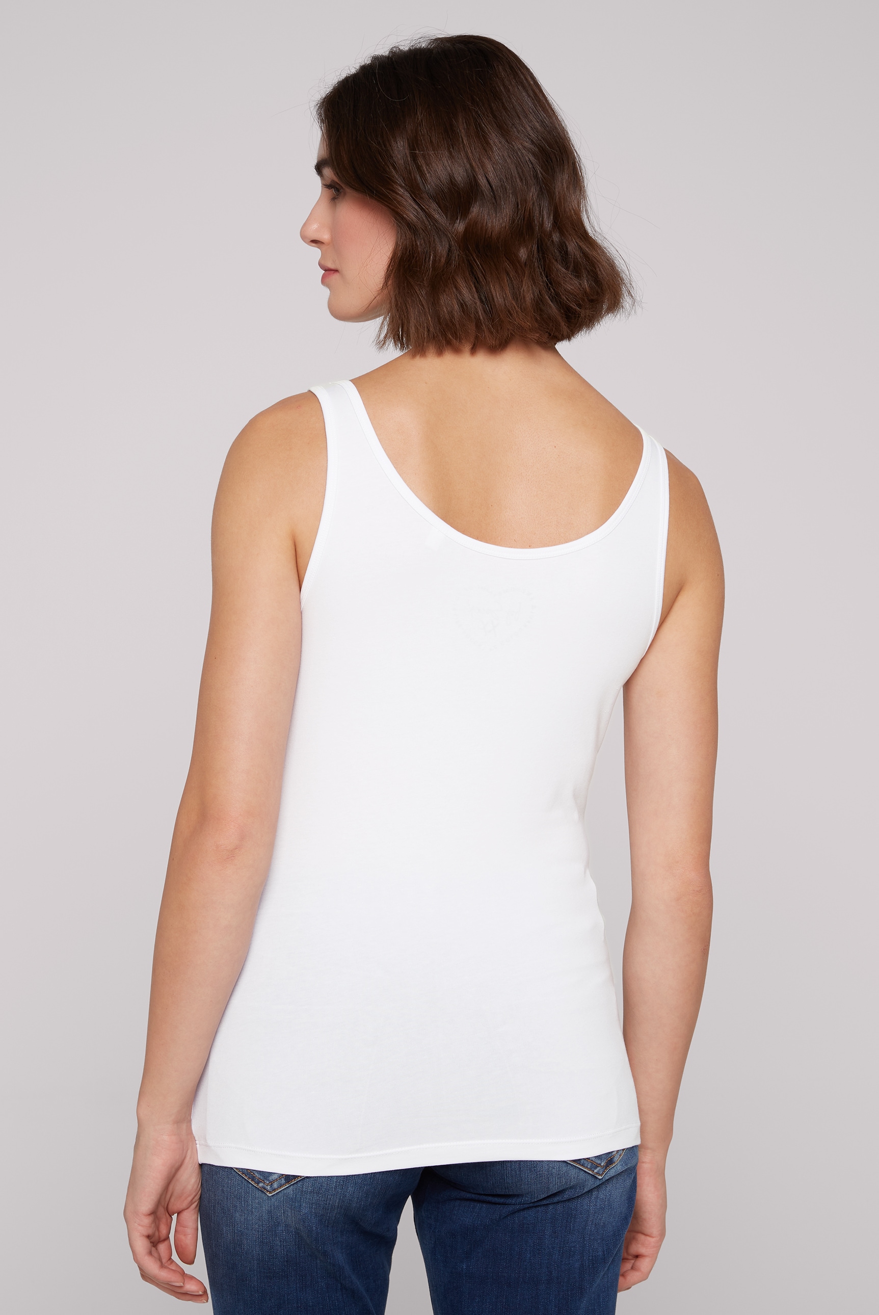 SOCCX Tanktop, mit Elasthan-Anteil