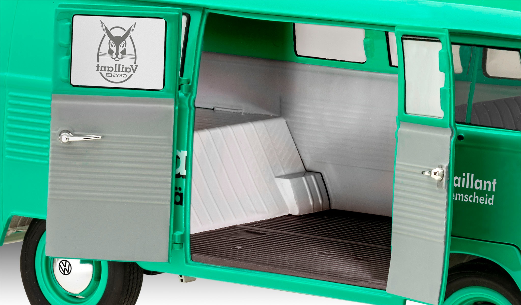 Revell® Modellbausatz »Geschenkset VW T1 Bus 150 Jahre Vaillant«, Made in Europe