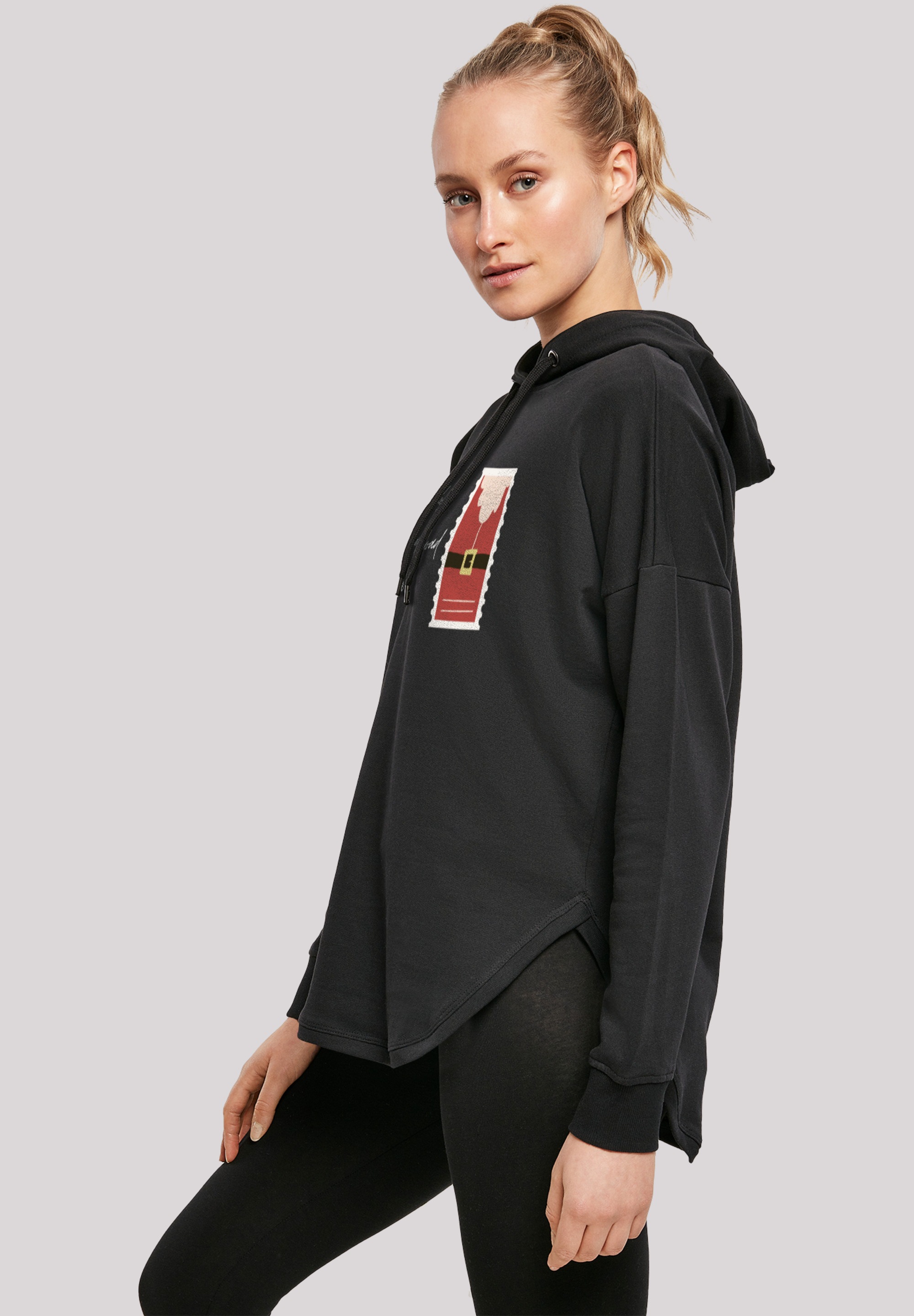 F4NT4STIC Kapuzenpullover »Santa Letter Weihnachten«, Print