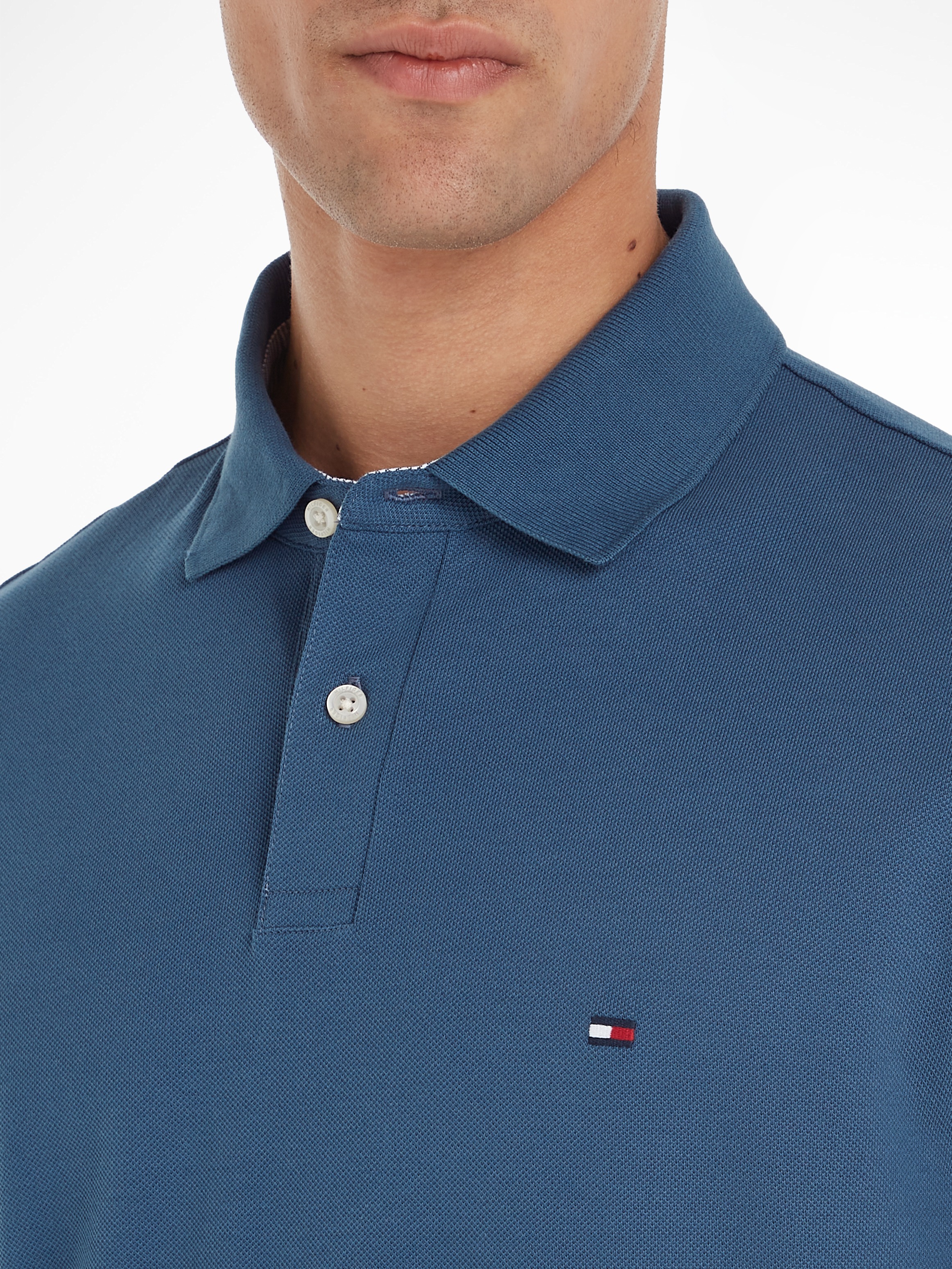 Tommy Hilfiger Poloshirt »1985 REGULAR POLO«, mit Tommy Hilfiger Kontraststreifen innen am Kragen