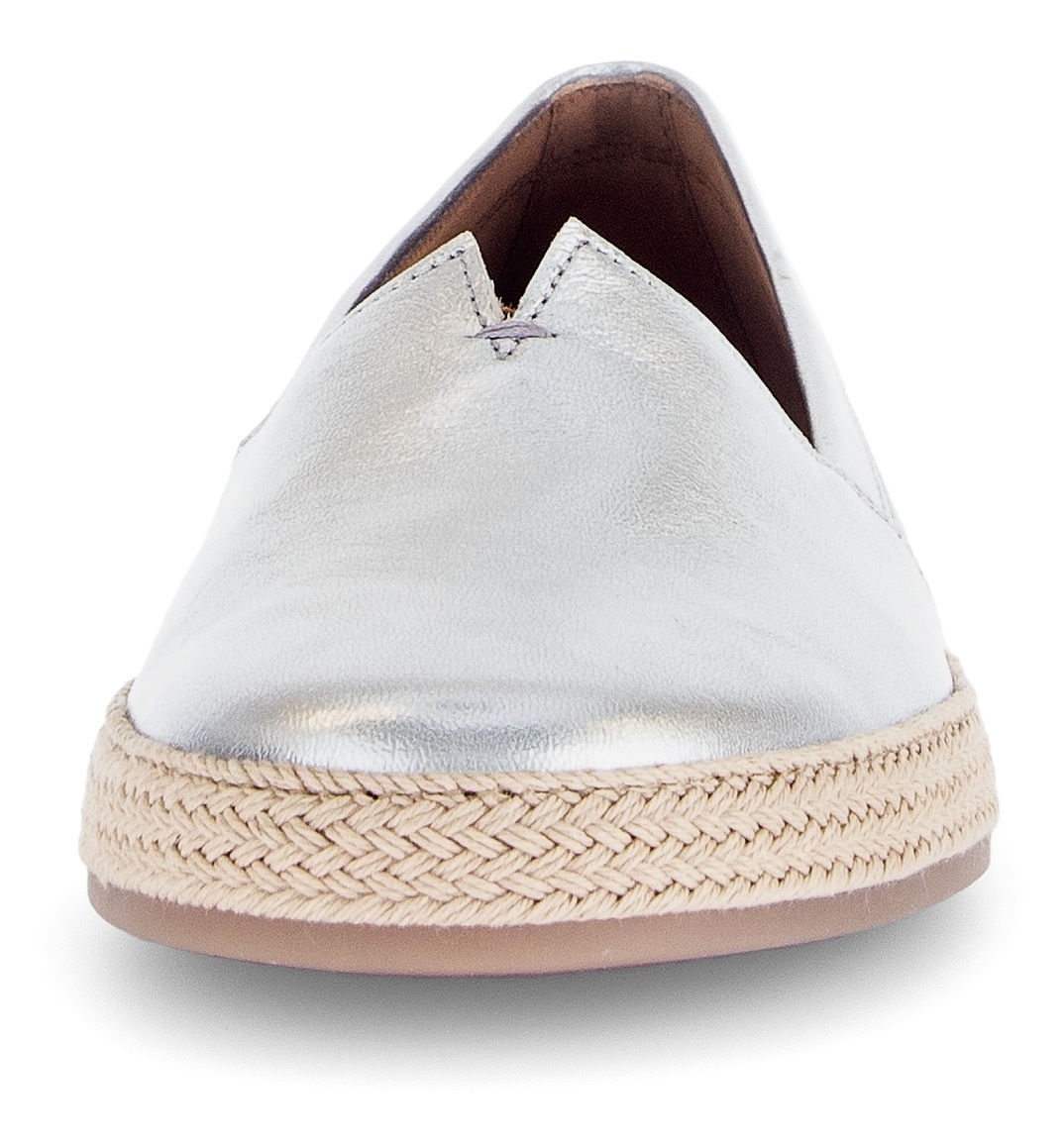 Thumbnail - Gabor Slipper, Schlupfschuh, Bequemschuh, Flats mit jutebezogenem Plateau