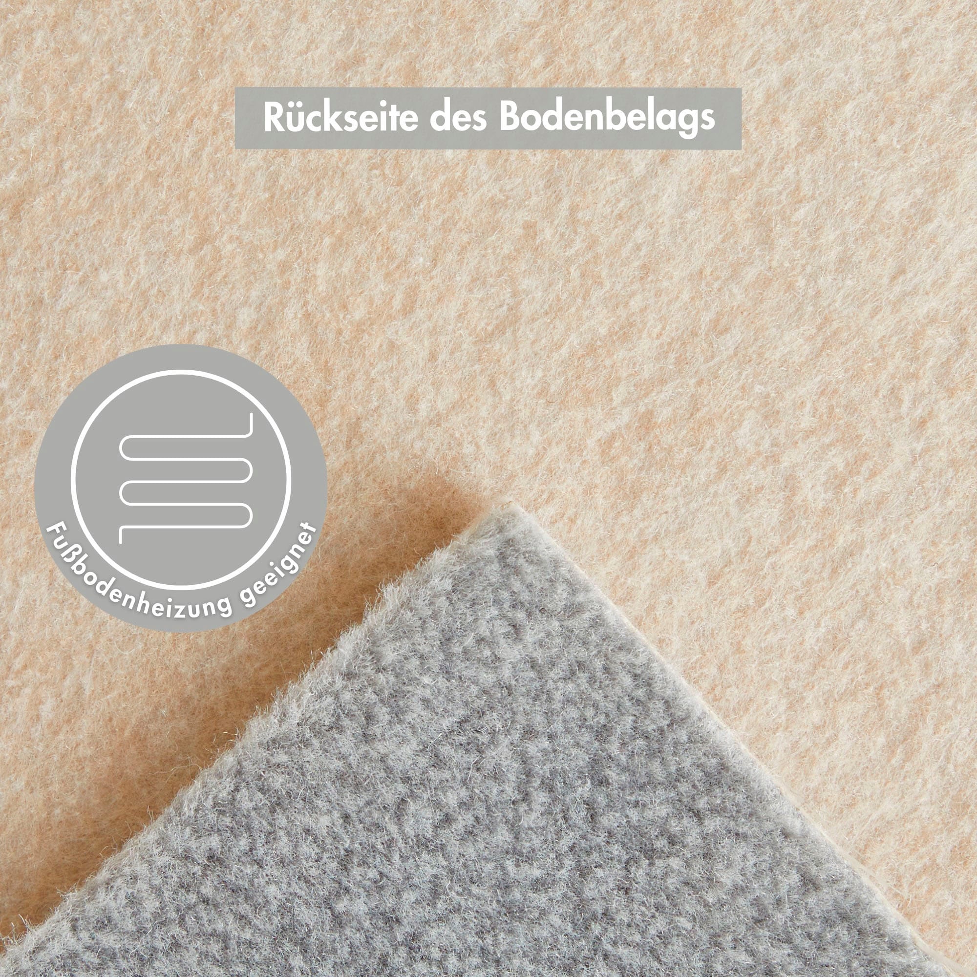 Andiamo Teppichboden »Catania, Velours, Made in Belgium«, rechteckig, 7,5 mm Höhe, meliert, Breite 400 cm oder 500 cm, strapazierfähig & pflegeleicht