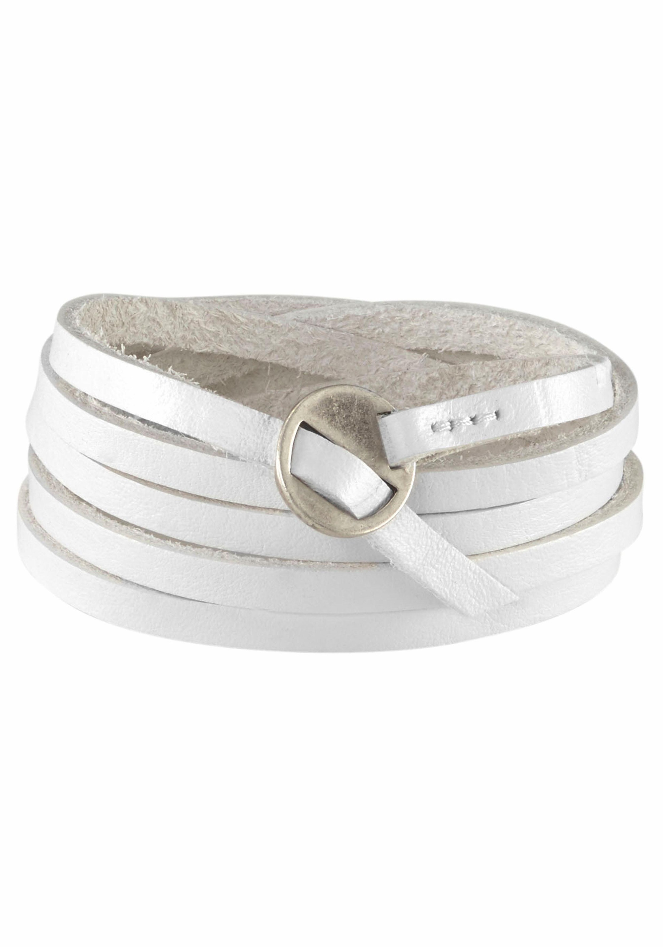 Firetti Lederarmband »Schmuck Geschenk, Wickelarmband, Geburtstag | Länge Anlass Weihnachten«, verstellbar BAUR bestellen online