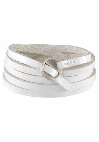 Lederarmband »Schmuck Geschenk, Wickelarmband, Anlass Geburtstag Weihnachten«