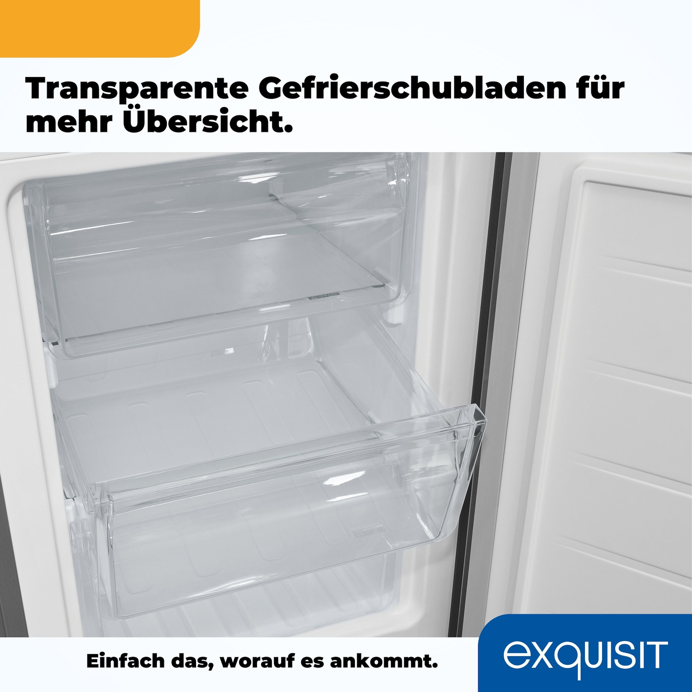 exquisit Kühl-/Gefrierkombination »KGC231-60-E-050C«