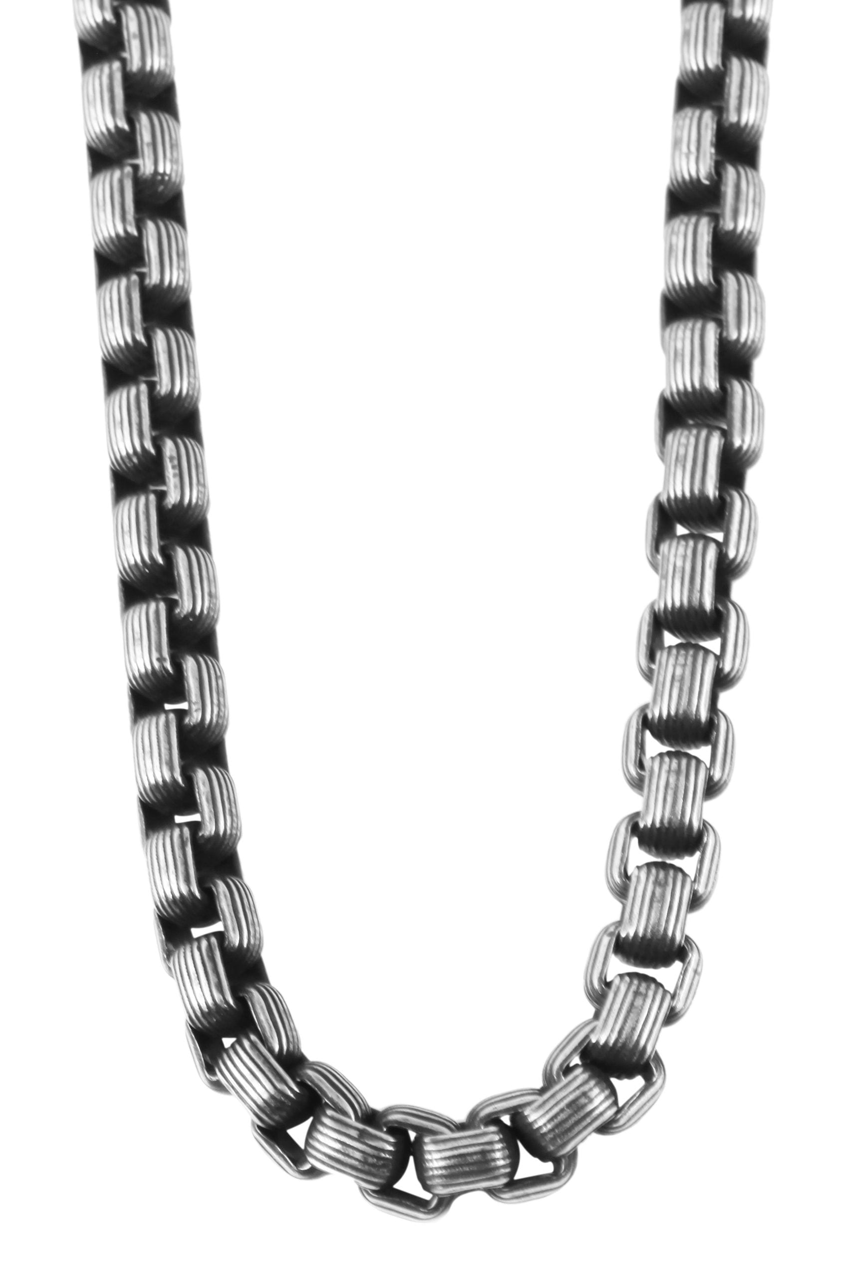 Adelia´s Gliederkette »Halskette – Venezianerkette aus Edelstahl« Ideal als Geschenk – dezent und elegant